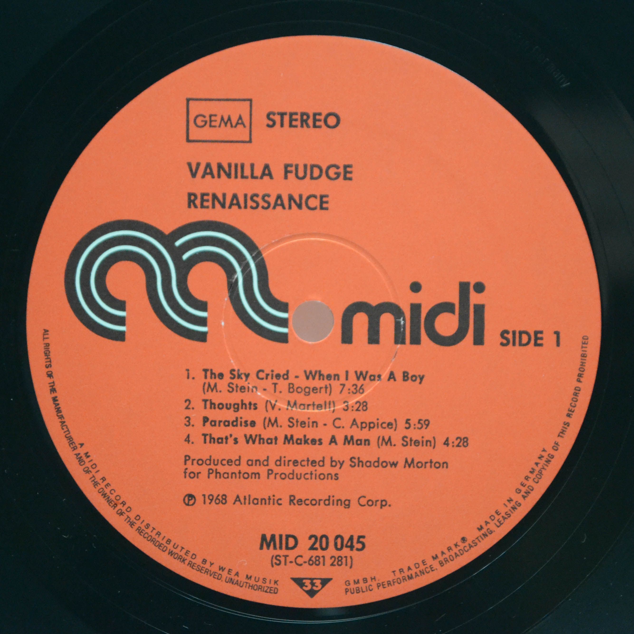 Vanilla Fudge — Renaissance, 1968