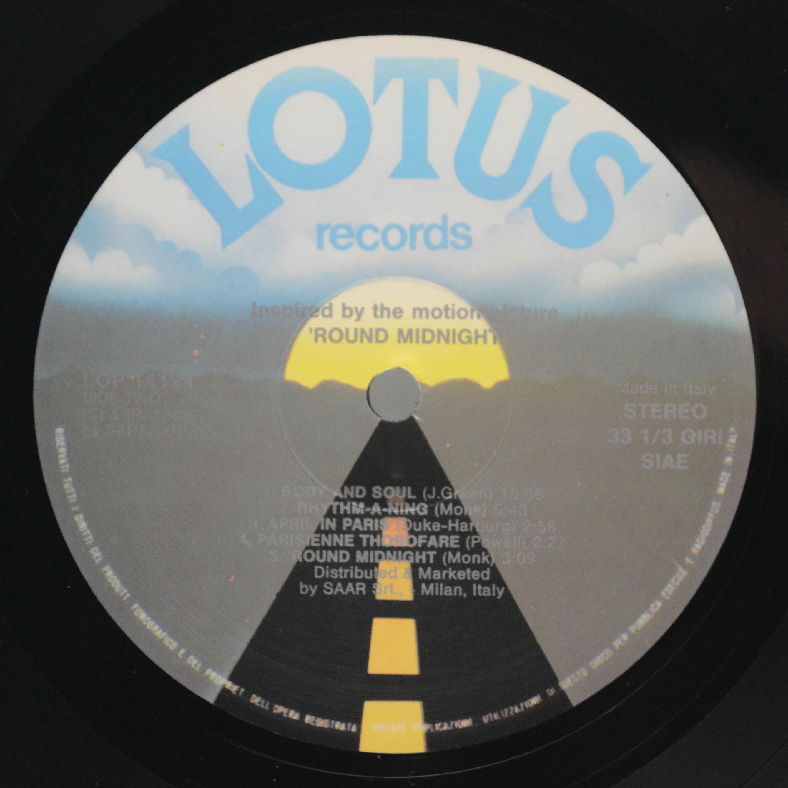 Various — Round Midnight, 1986