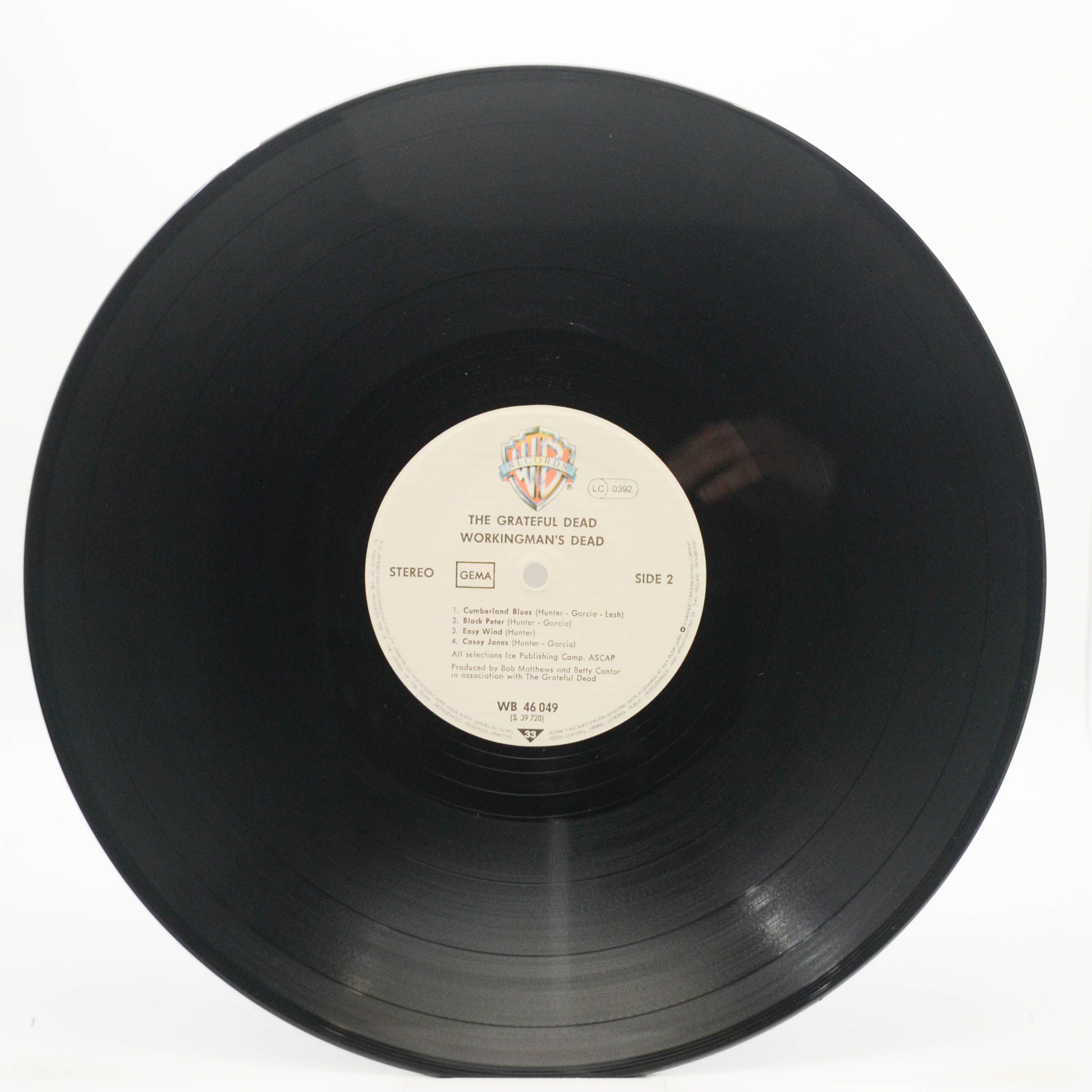 Виниловая пластинка Grateful Dead — Workingman's Dead, 1970