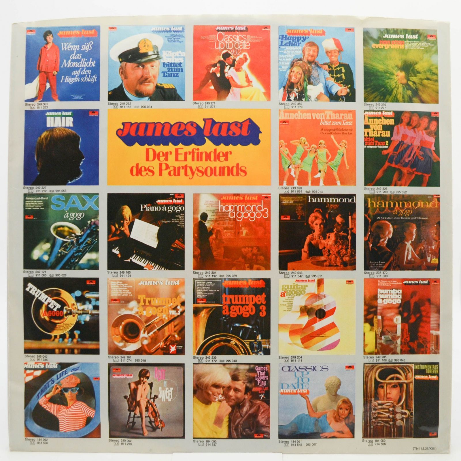 James Last — Auf Last Geht's Los, 1977