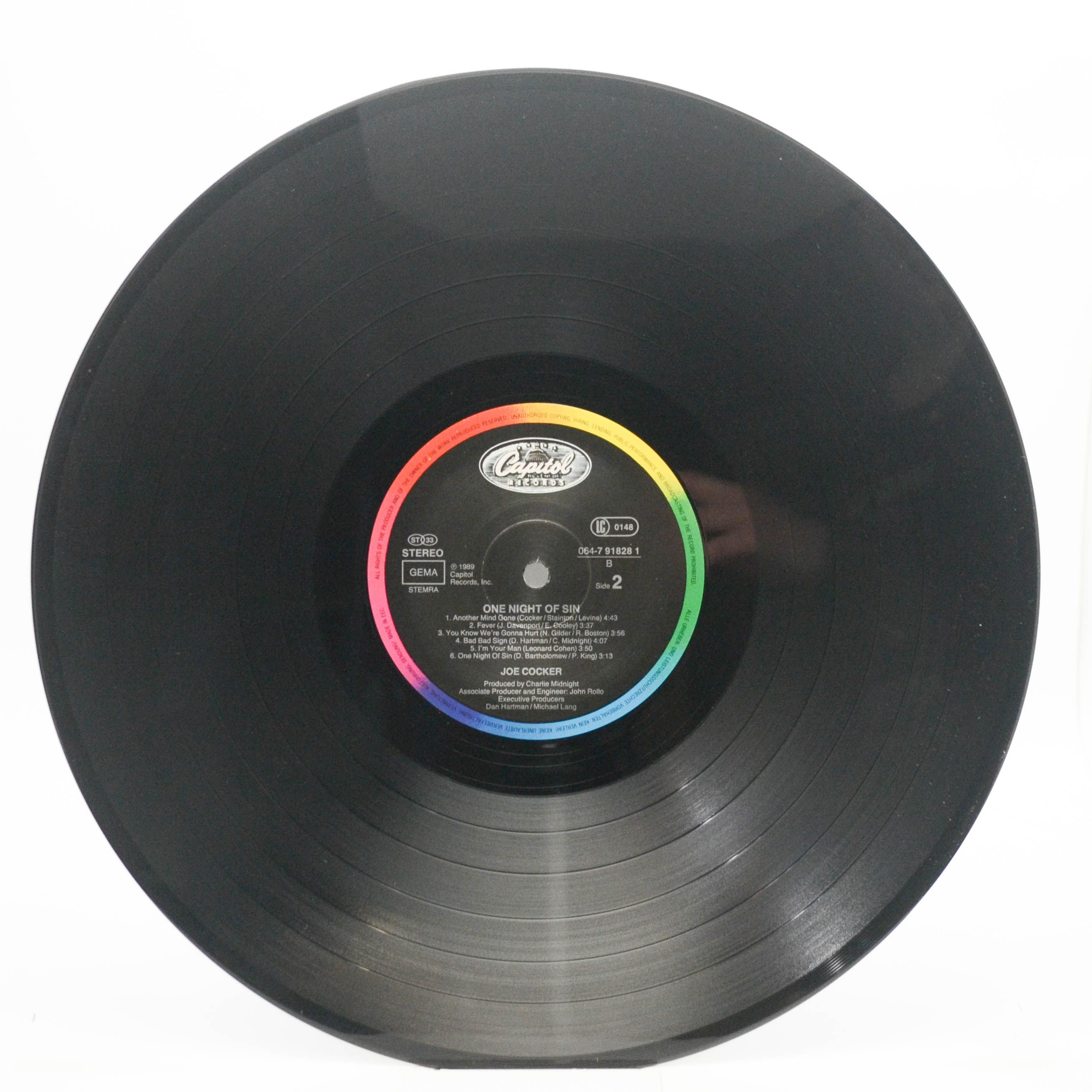 Joe Cocker — One Night Of Sin, 1989