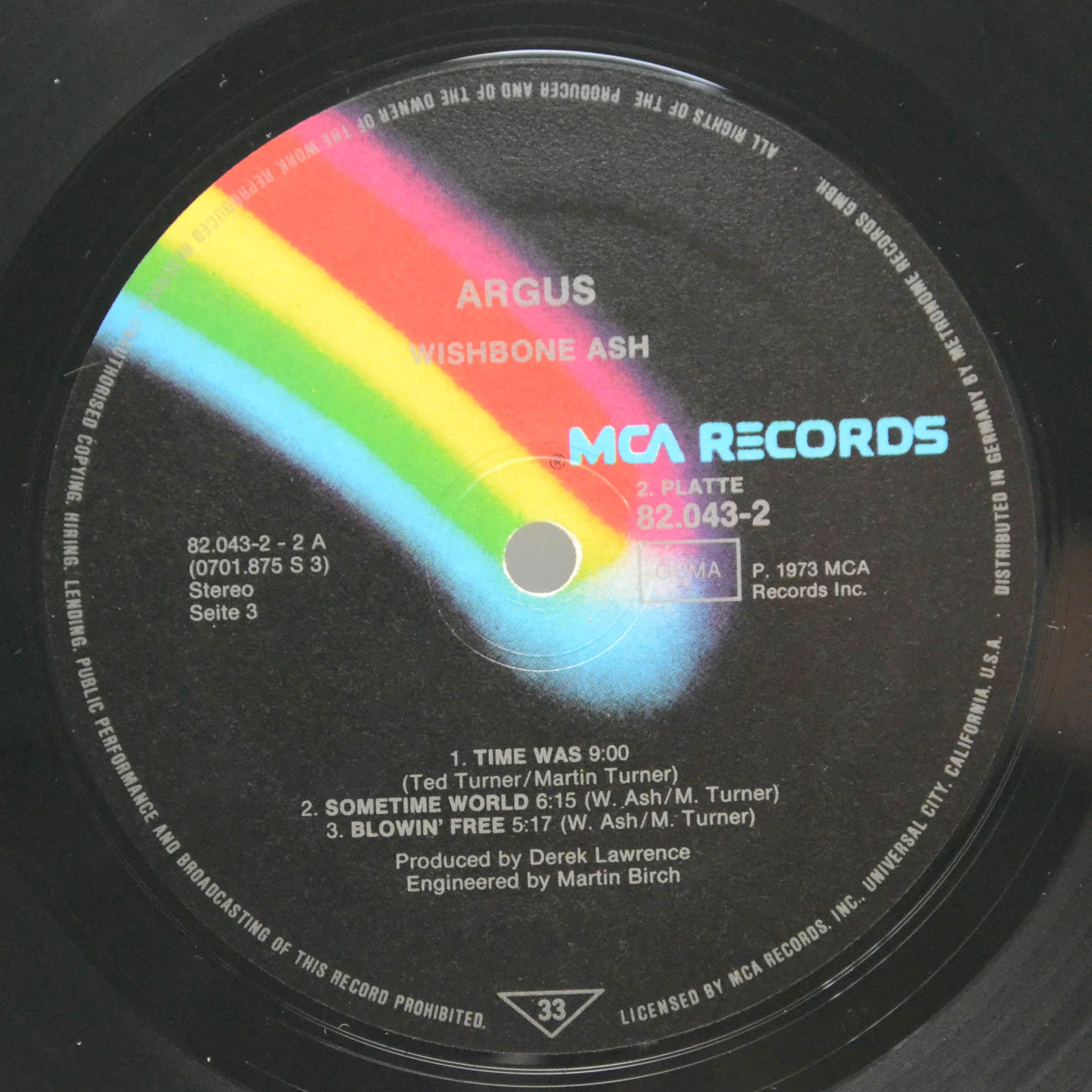 Виниловая пластинка Wishbone Ash — Pilgrimage / Argus (2LP), 1974