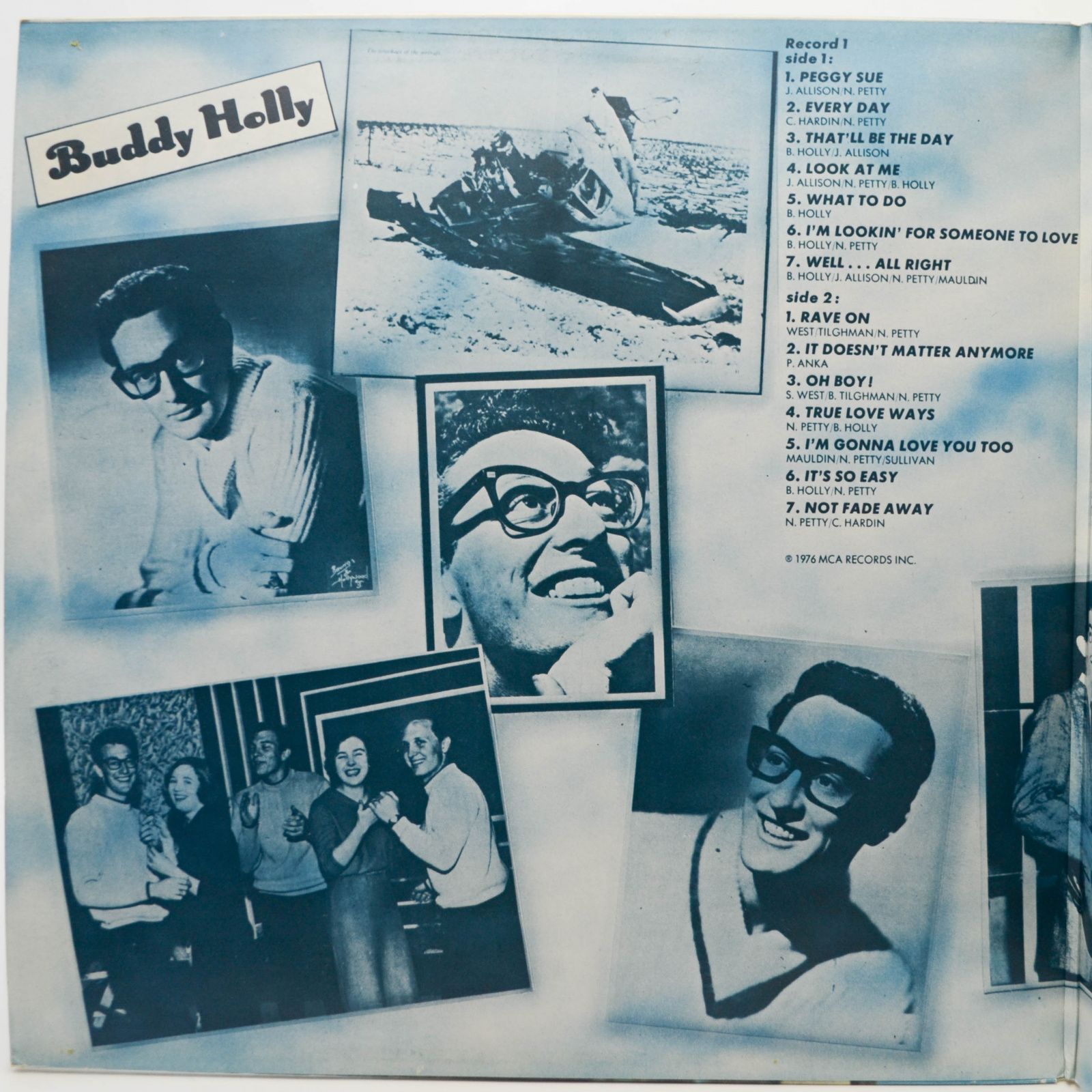 Виниловая пластинка Buddy Holly — All Time Greatest Hits (2LP), 1976