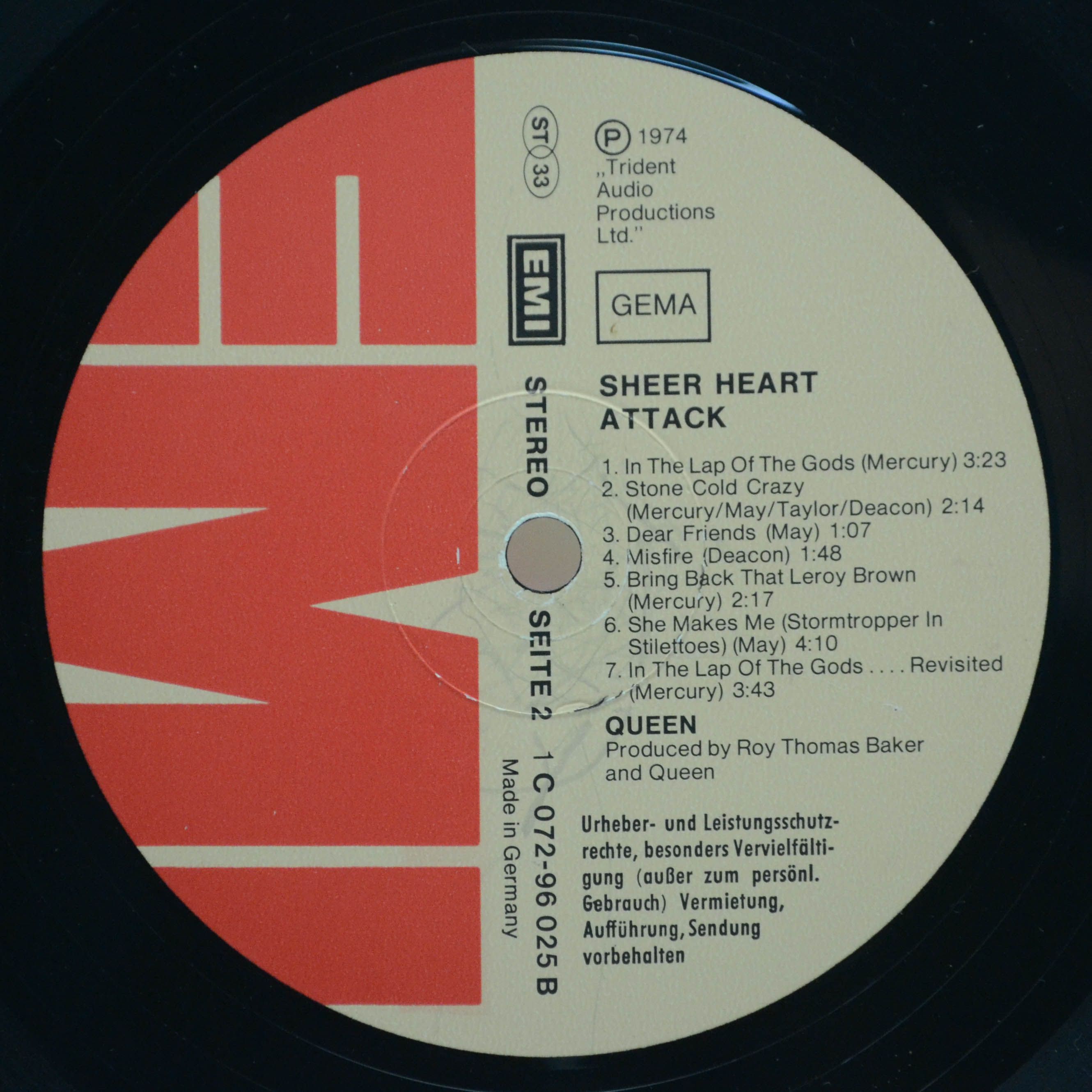 Queen — Sheer Heart Attack, 1974