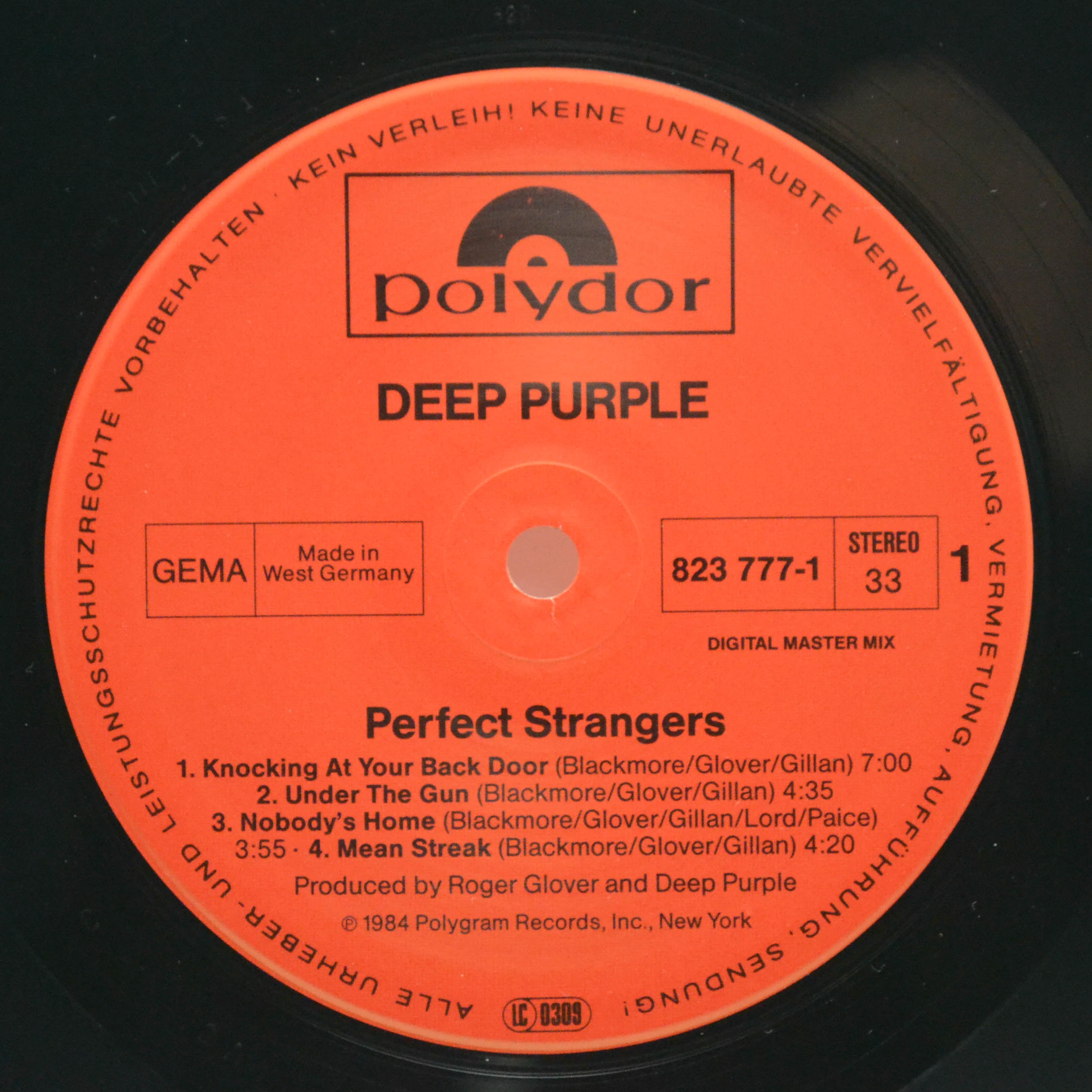 Deep Purple — Perfect Strangers, 1984