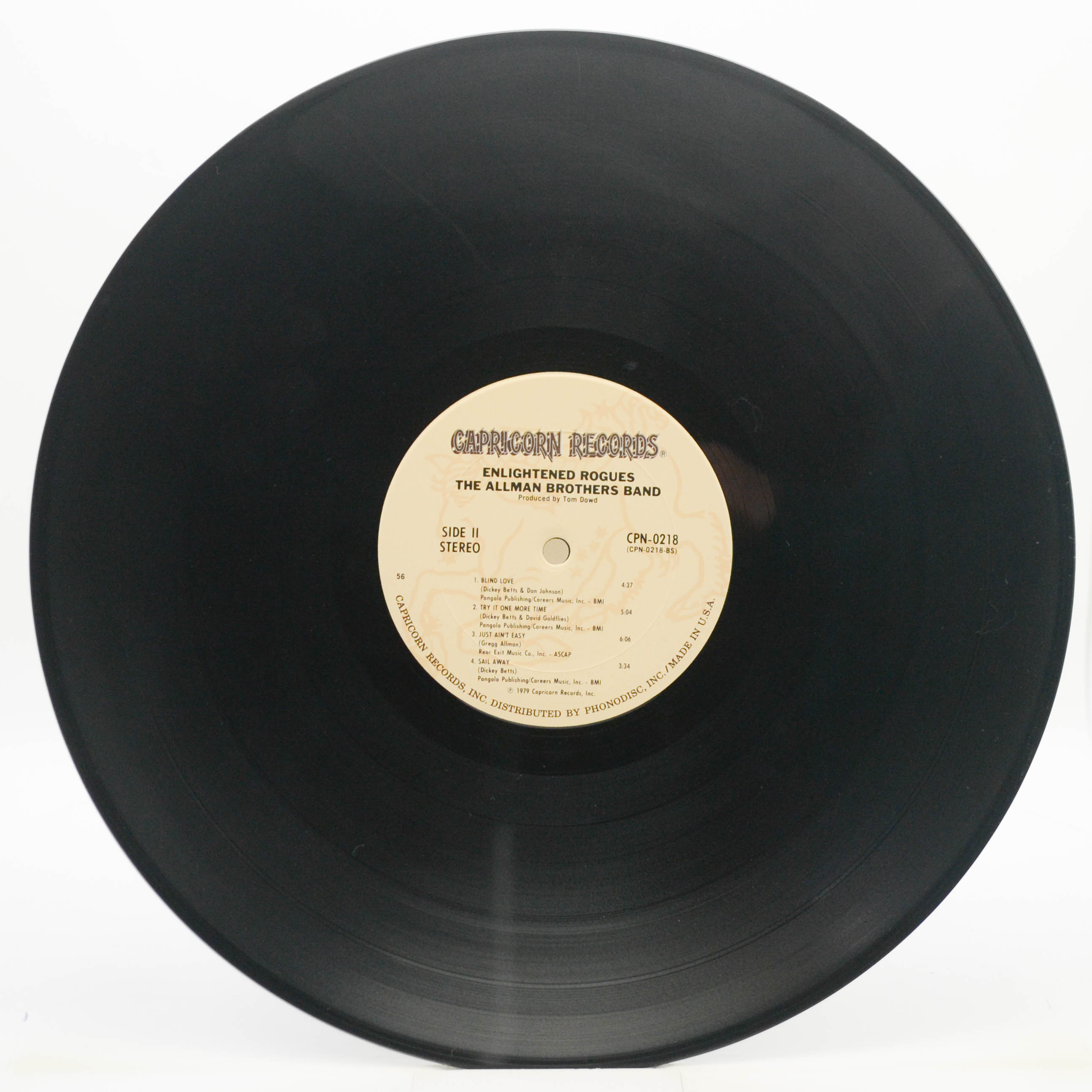 Allman Brothers Band — Enlightened Rogues (1-st, USA), 1979