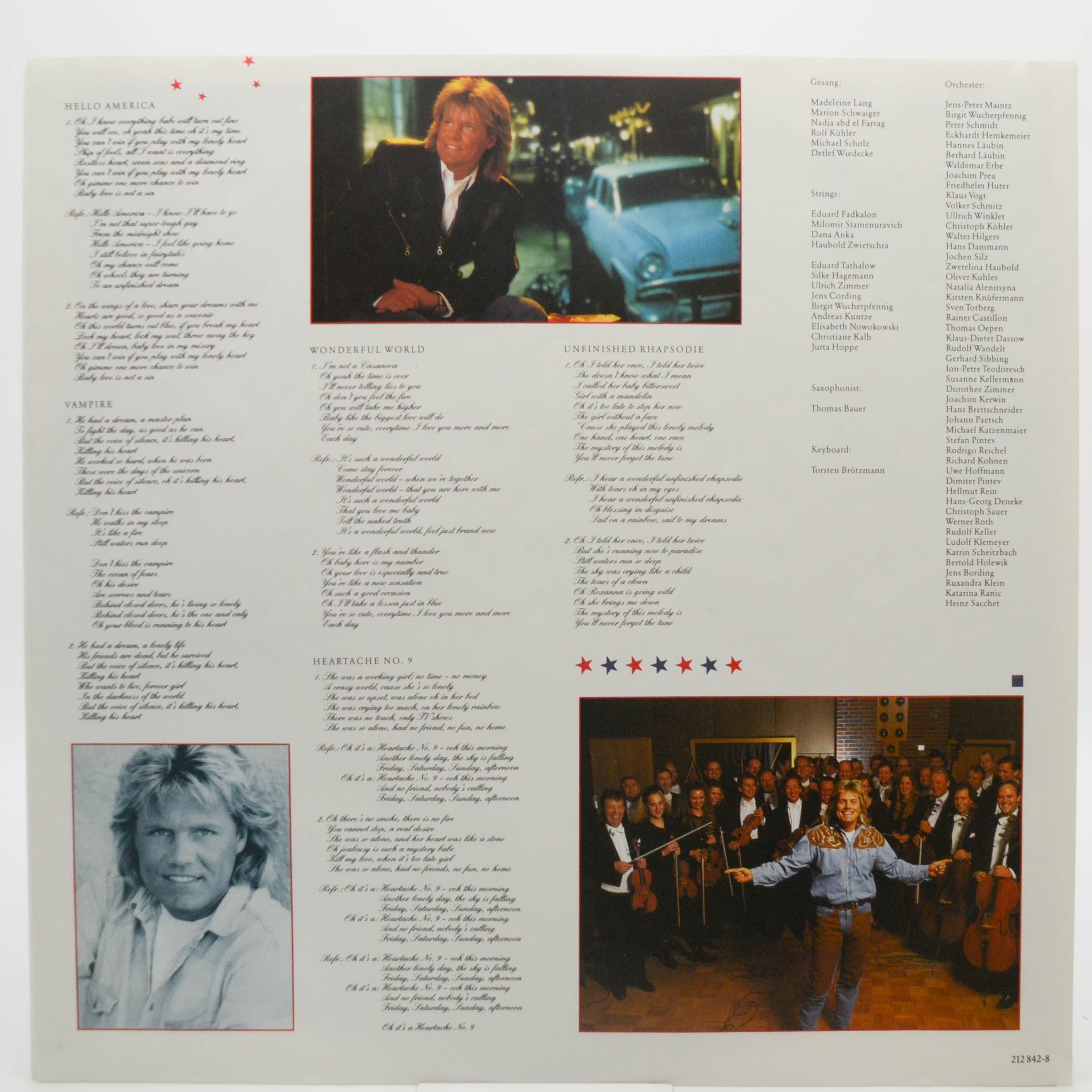 Blue System — Hello America, 1992