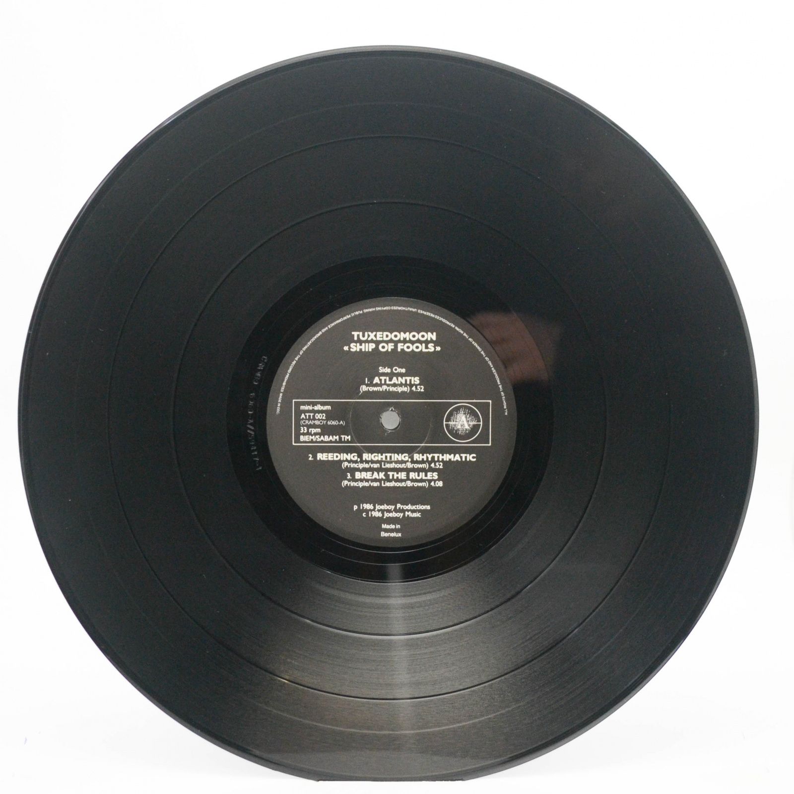 Tuxedomoon — Ship Of Fools, 1986