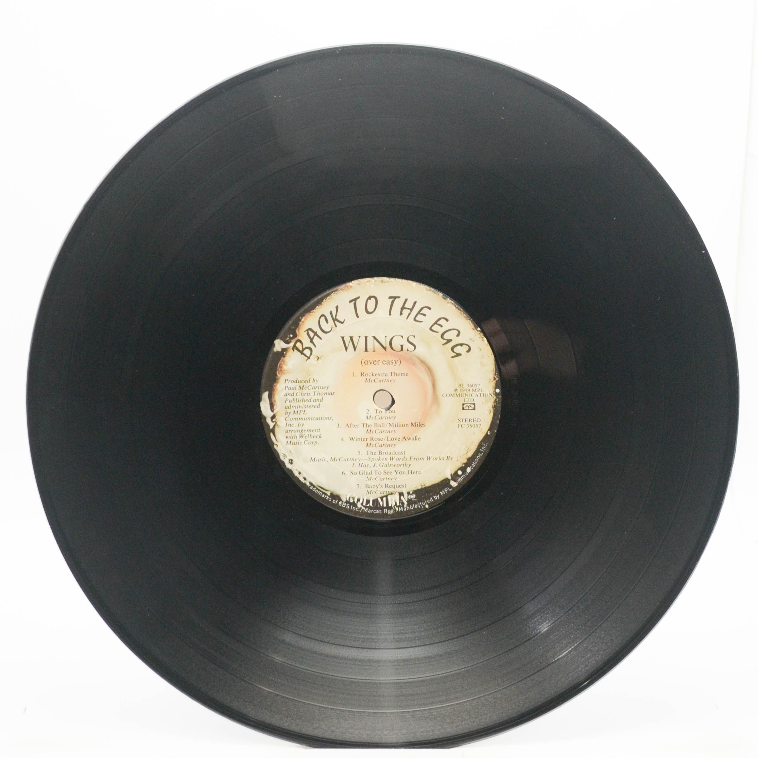 Wings — Back To The Egg (USA), 1979