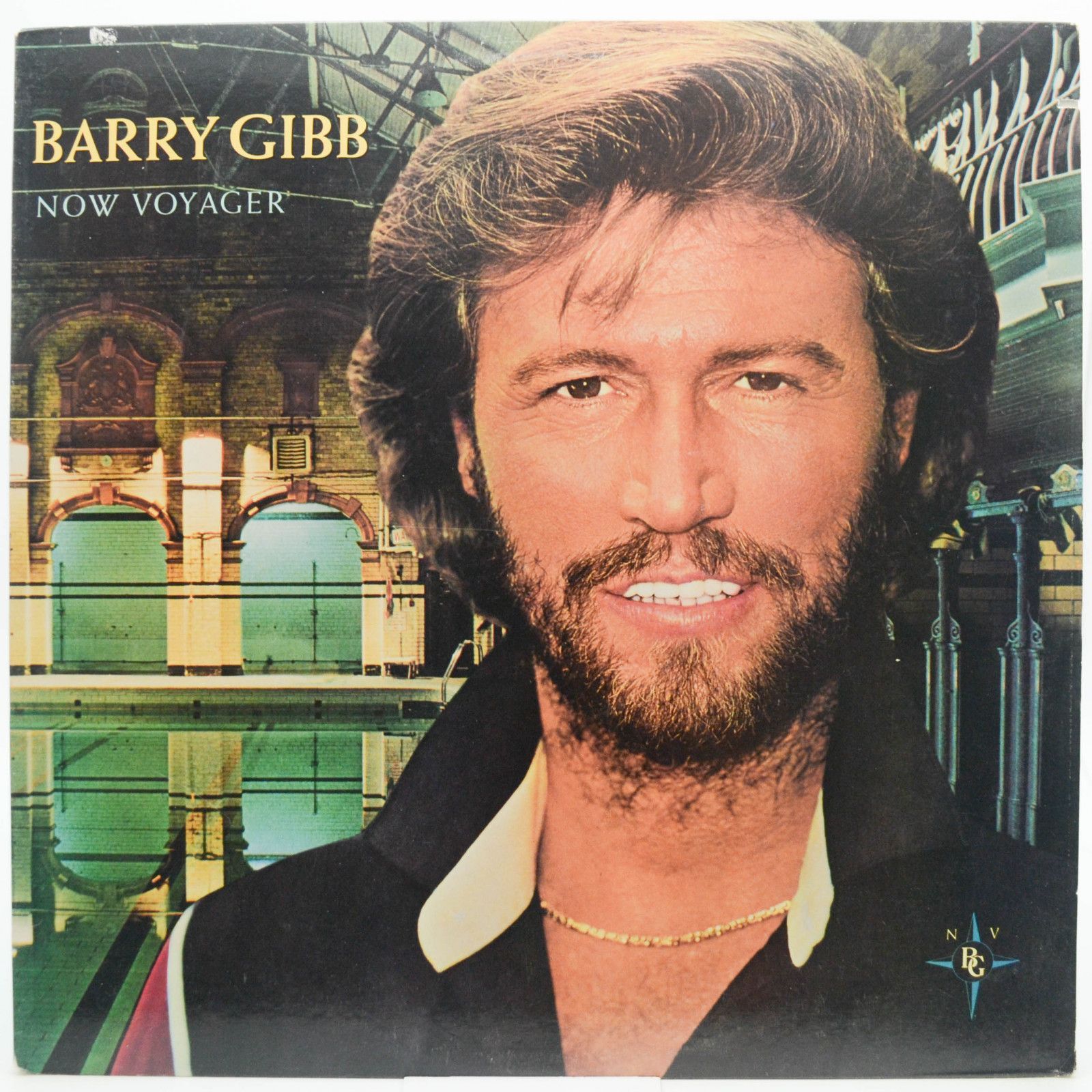 Виниловая пластинка Barry Gibb — Now Voyager (USA), 1984