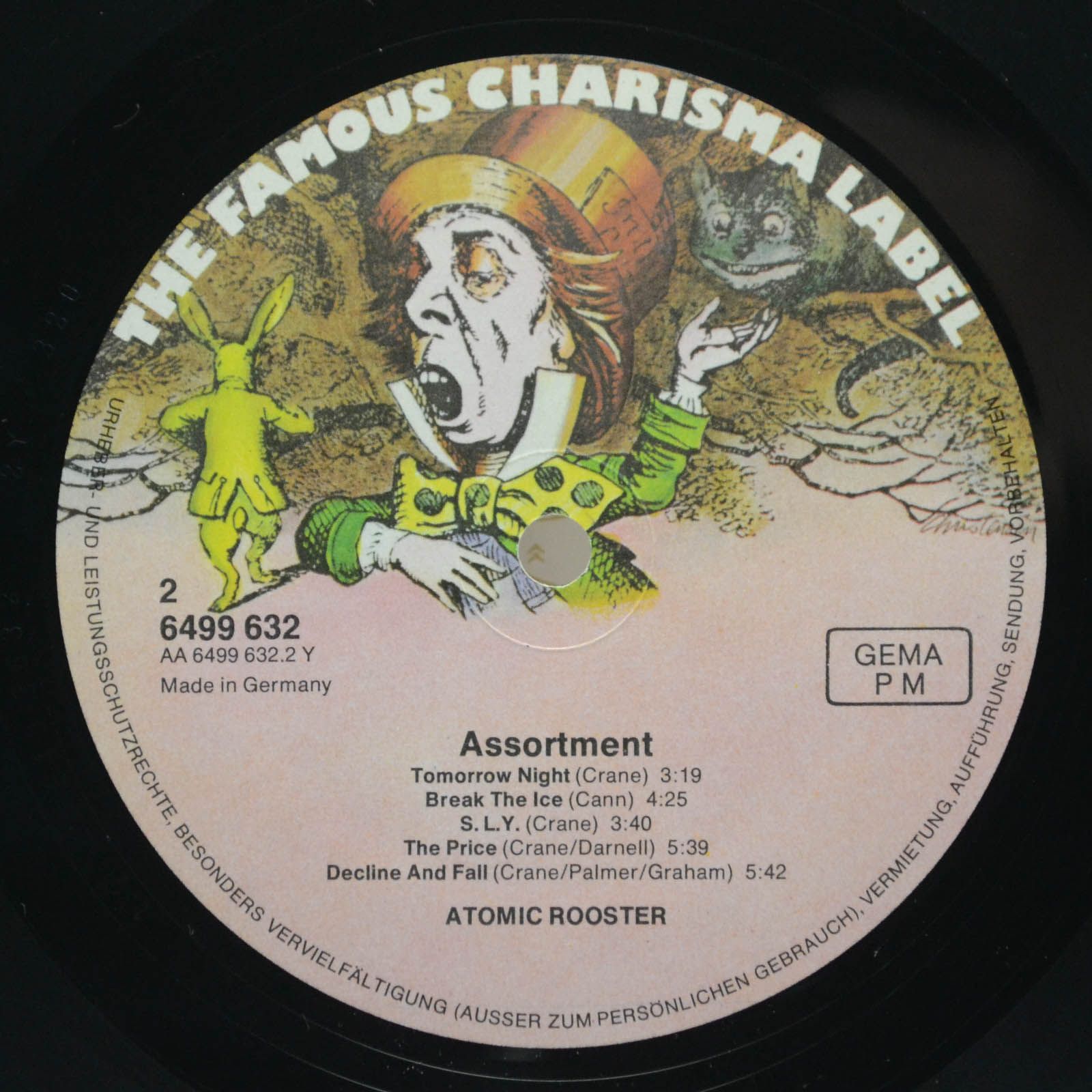 Виниловая пластинка Atomic Rooster — Assortment, 1974