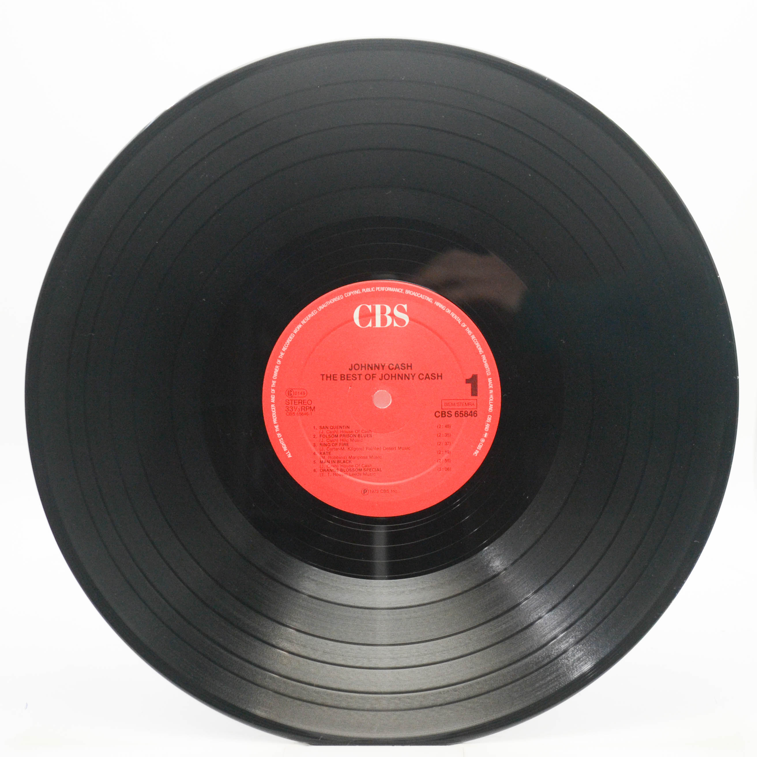 Виниловая пластинка Johnny Cash — The Best Of Johnny Cash, 1973