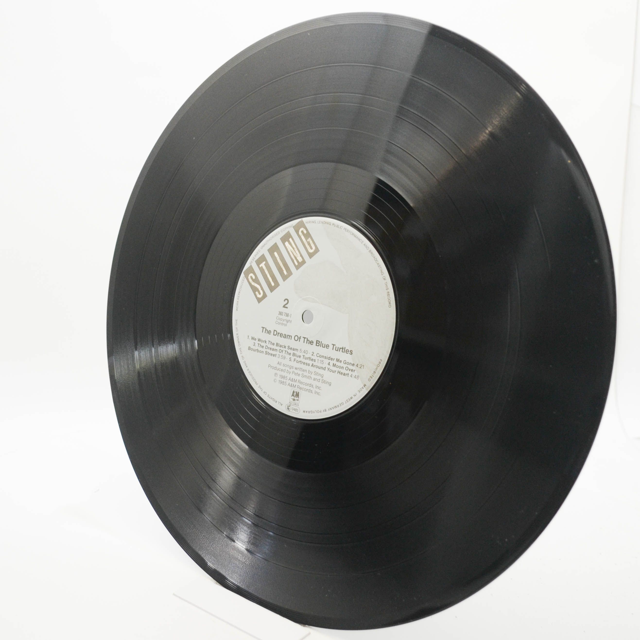 Sting — The Dream Of The Blue Turtles, 1985