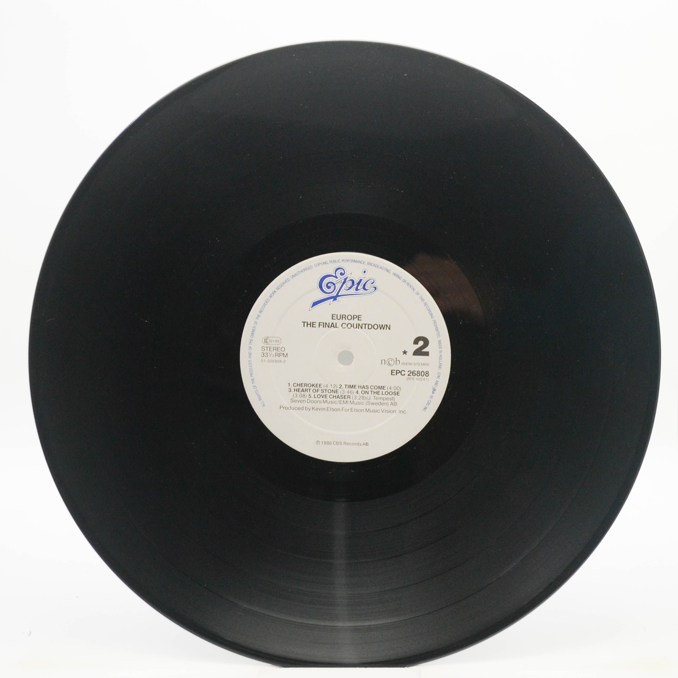 Europe — The Final Countdown, 1986