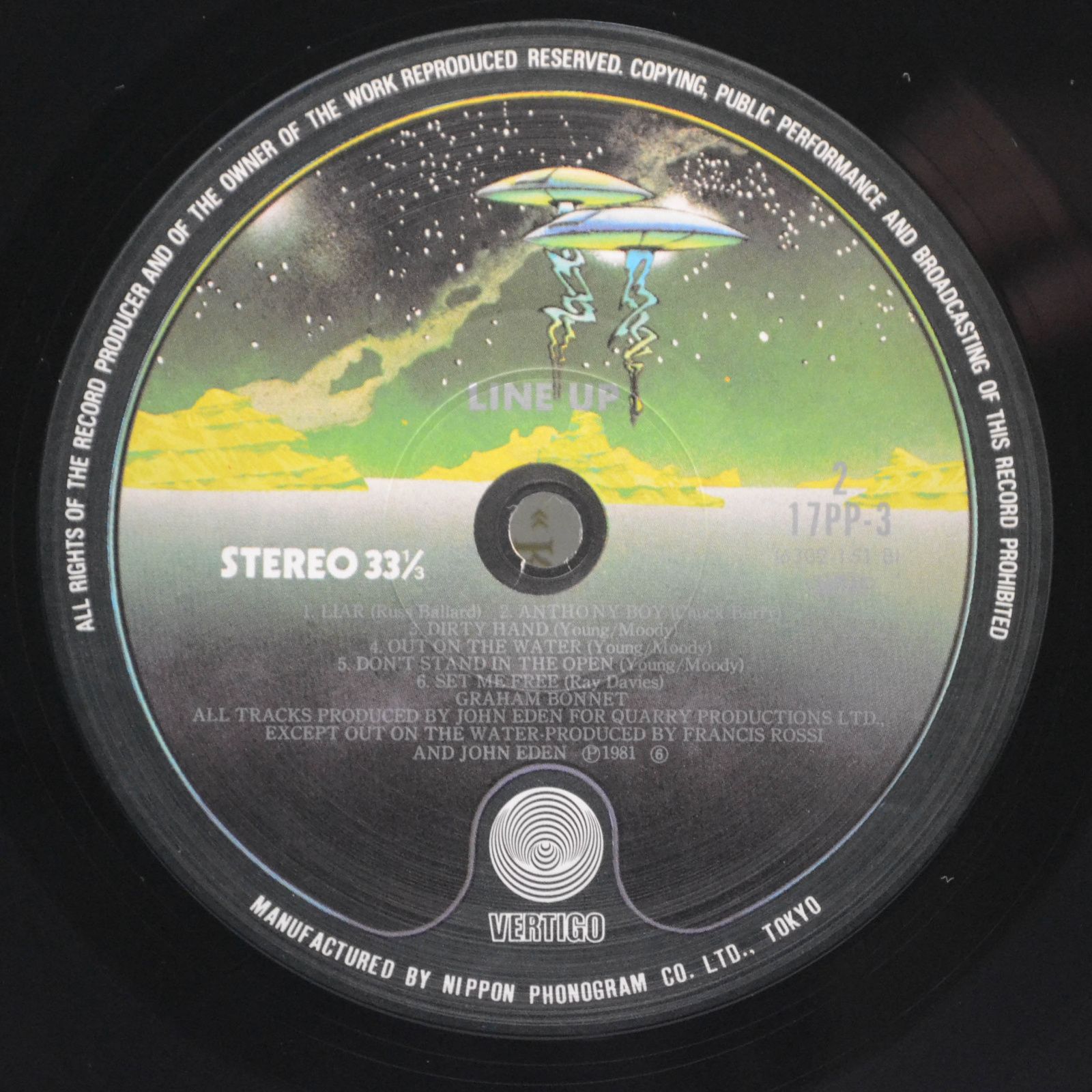 Graham Bonnet — Line Up, 1981