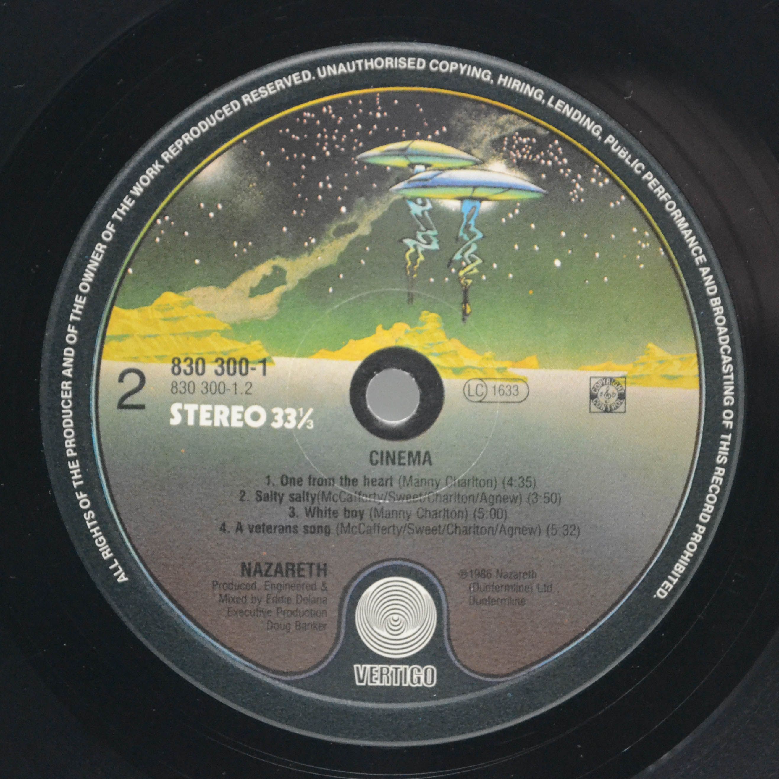 Nazareth — Cinema, 1986