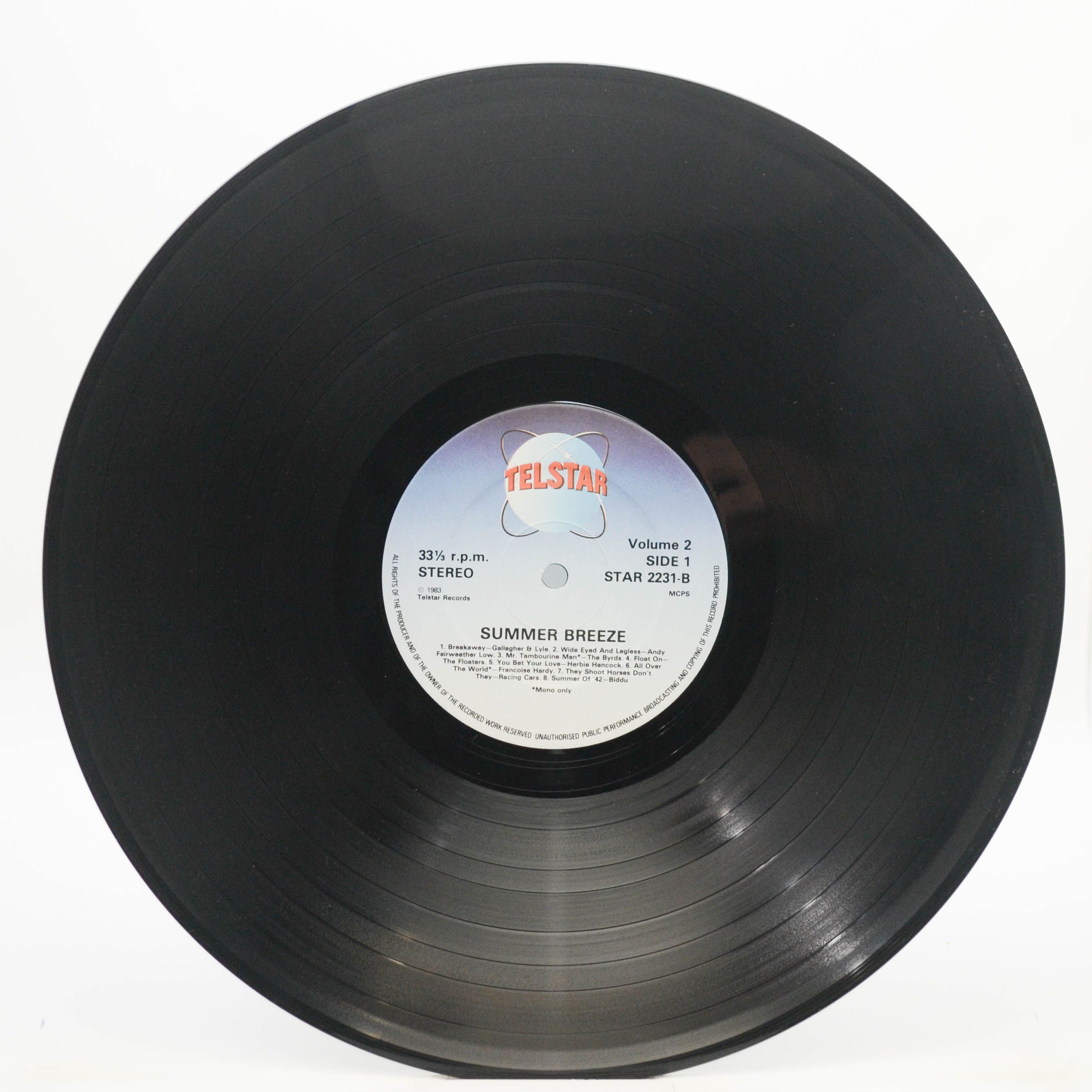 Various — Summer Breeze Vol. 1 (UK), 1983