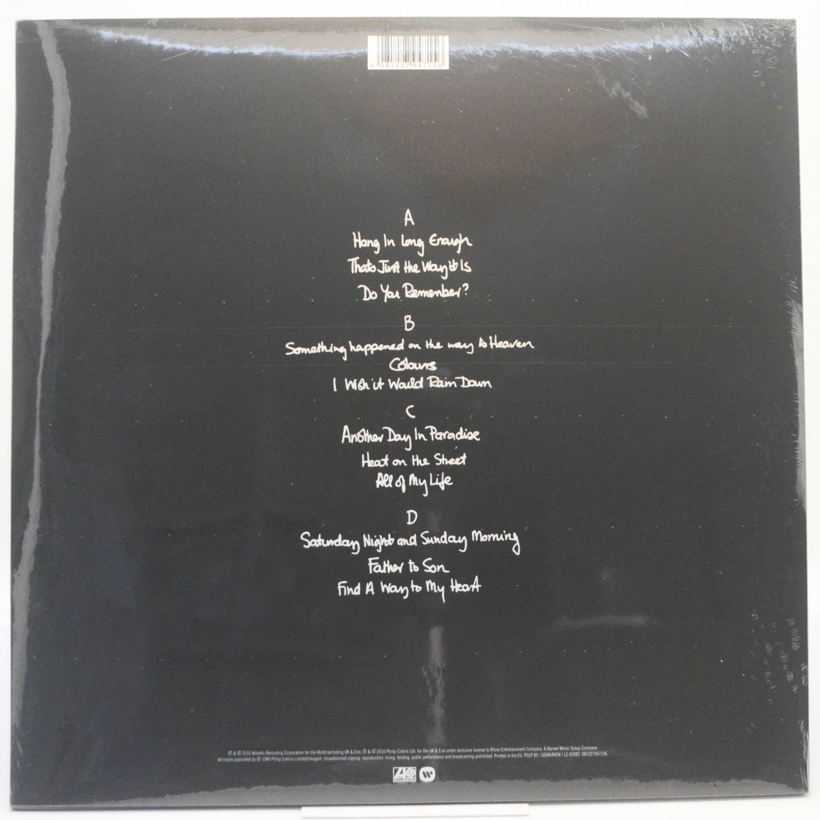 Phil Collins — ...But Seriously (2LP), 2016