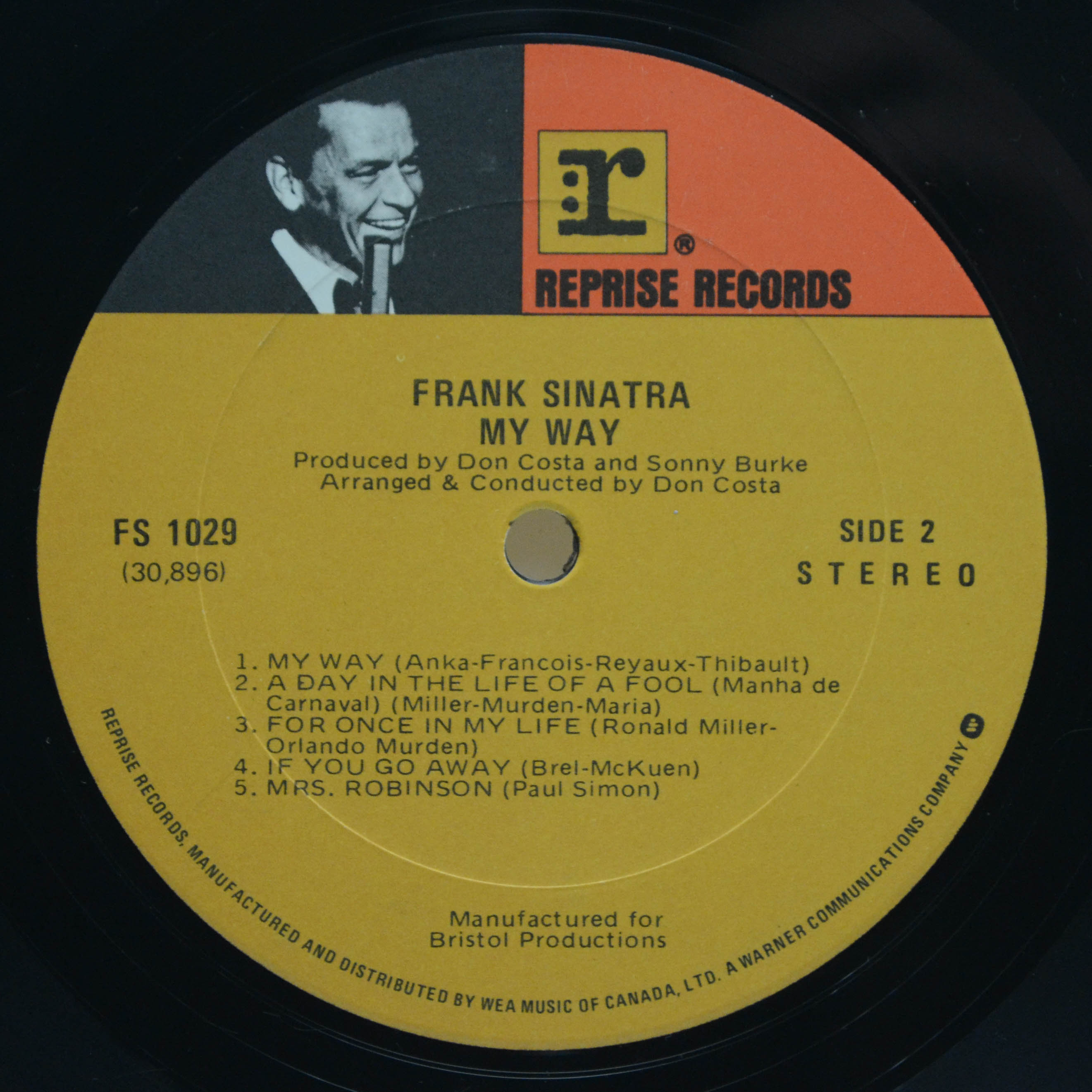 Frank Sinatra — My Way, 1969