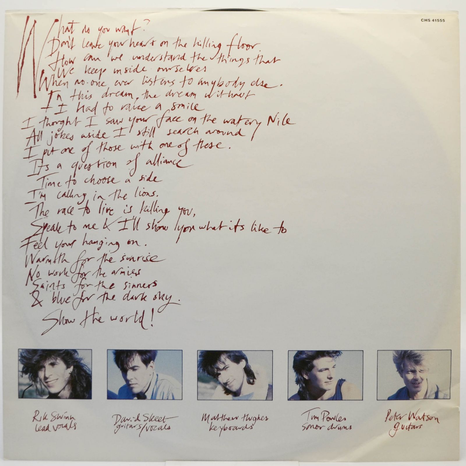 Виниловая пластинка Venetians — Calling In The Lions, 1986