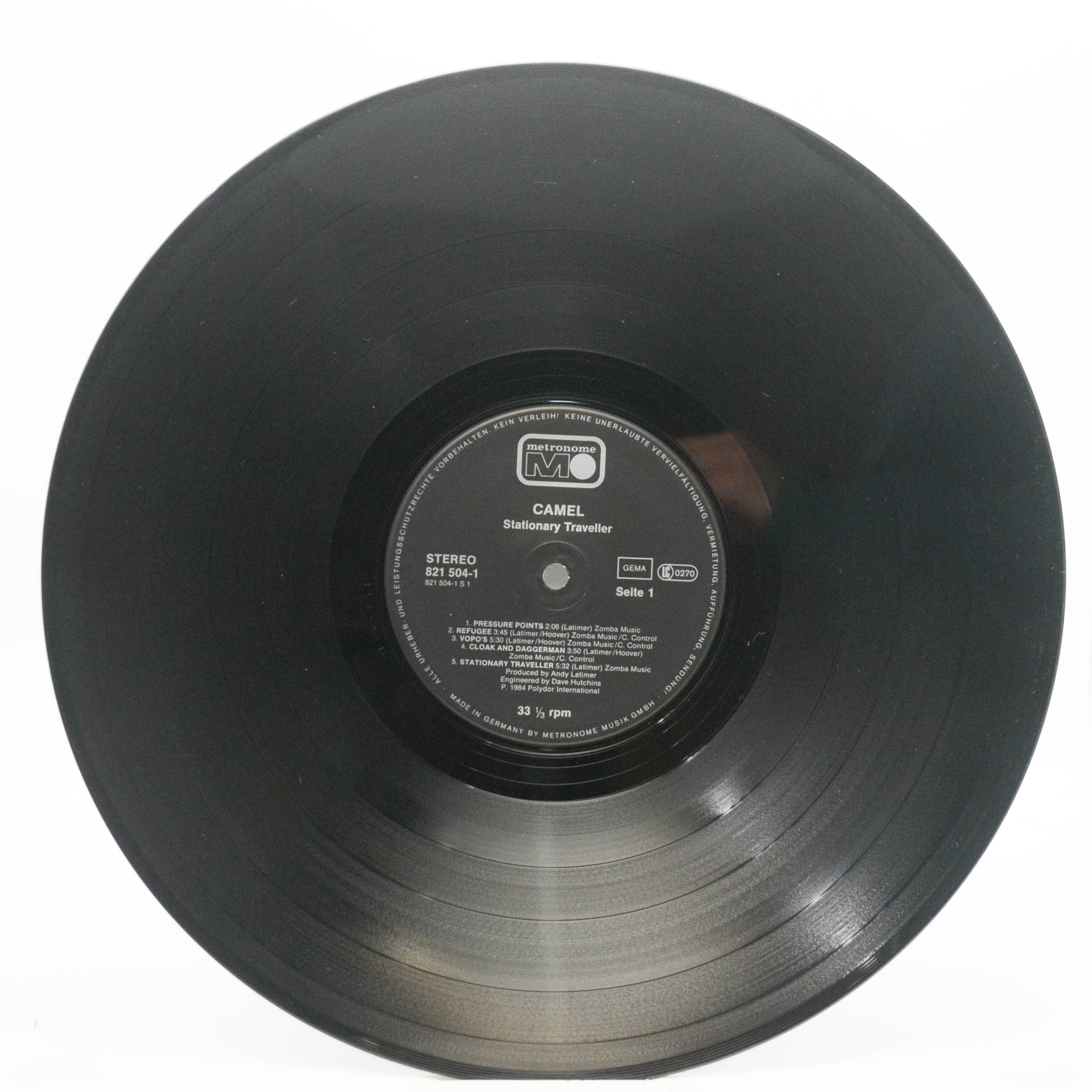 Camel — Stationary Traveller, 1984