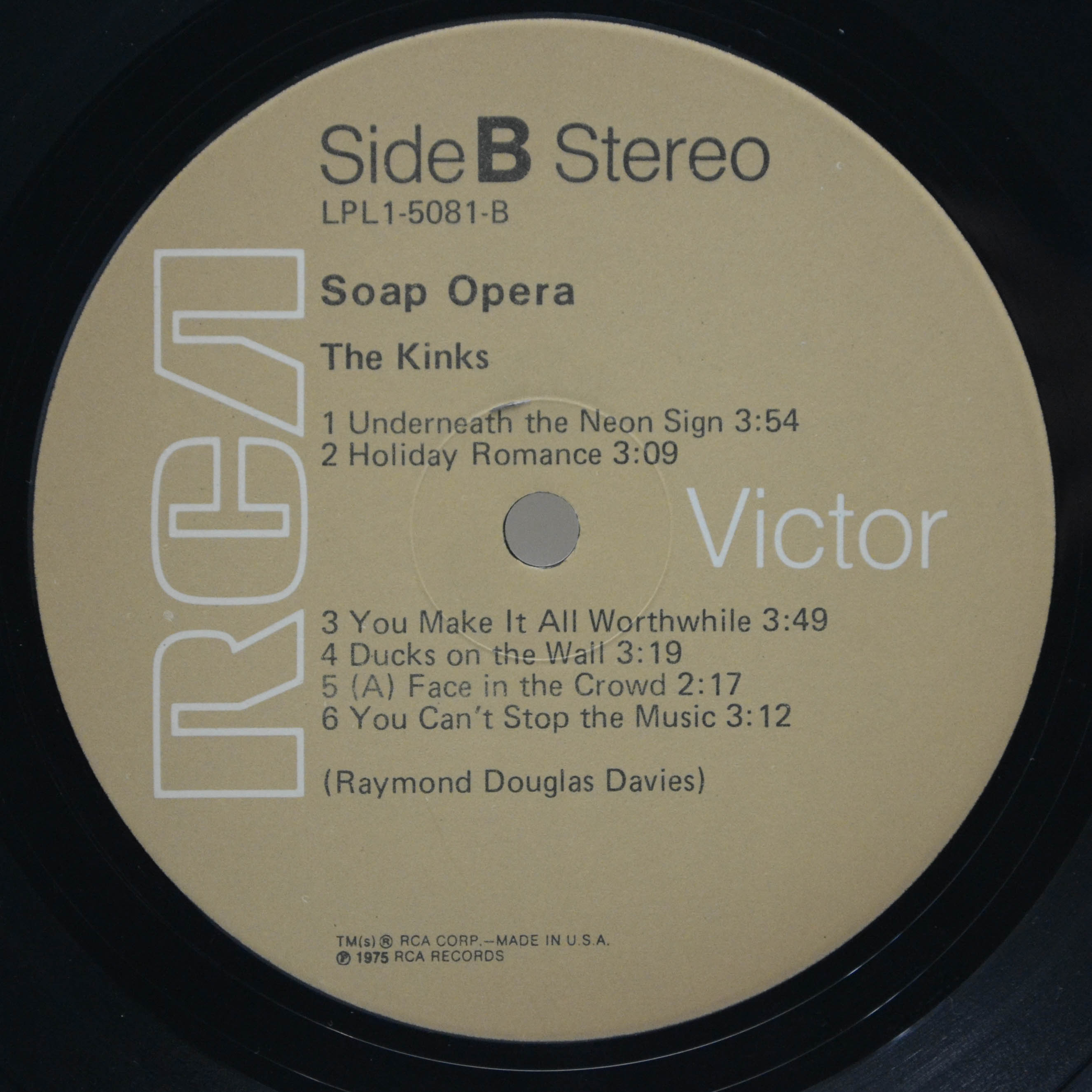 Kinks — Soap Opera (USA), 1975