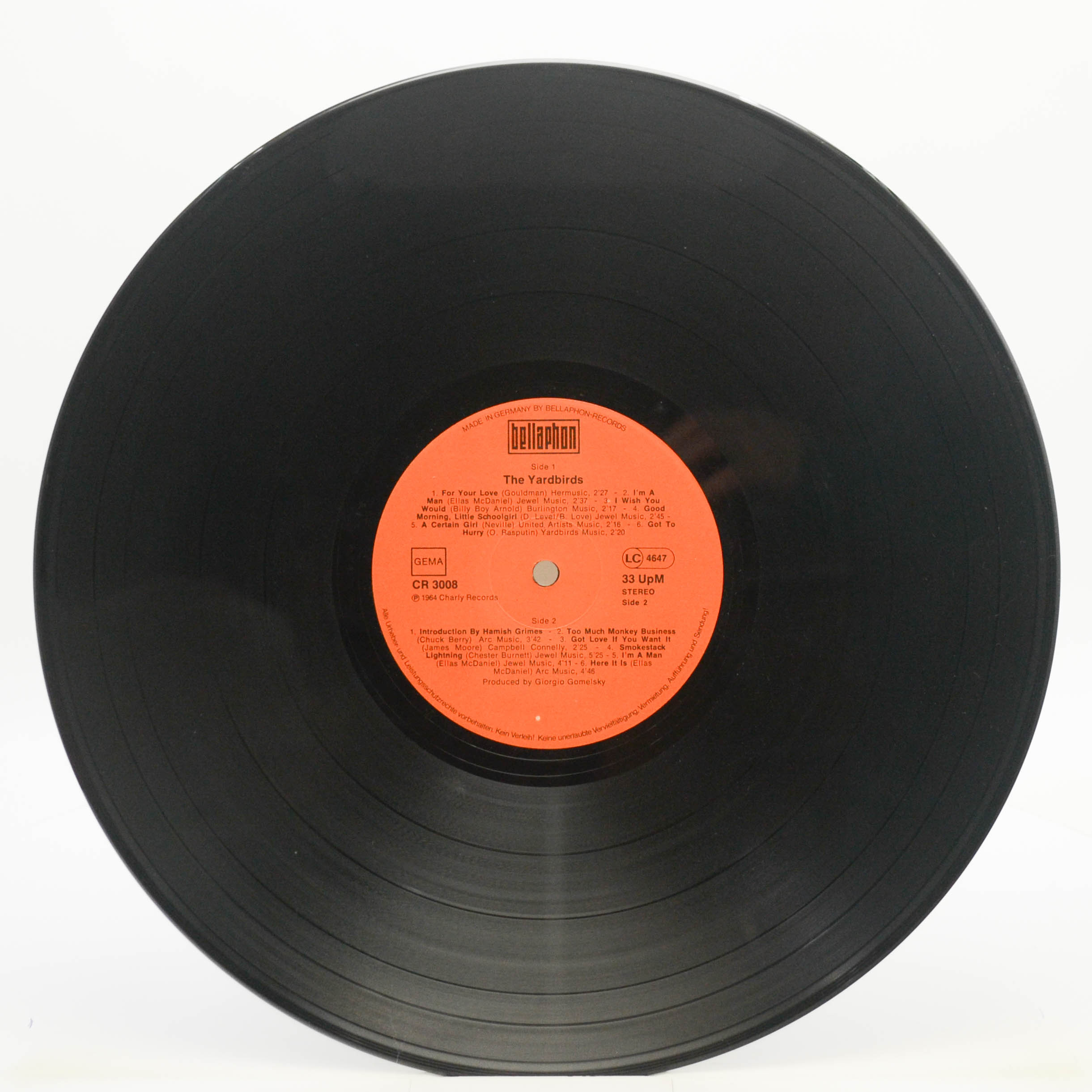 Виниловая пластинка Yardbirds — The Yardbirds (2LP), 1976
