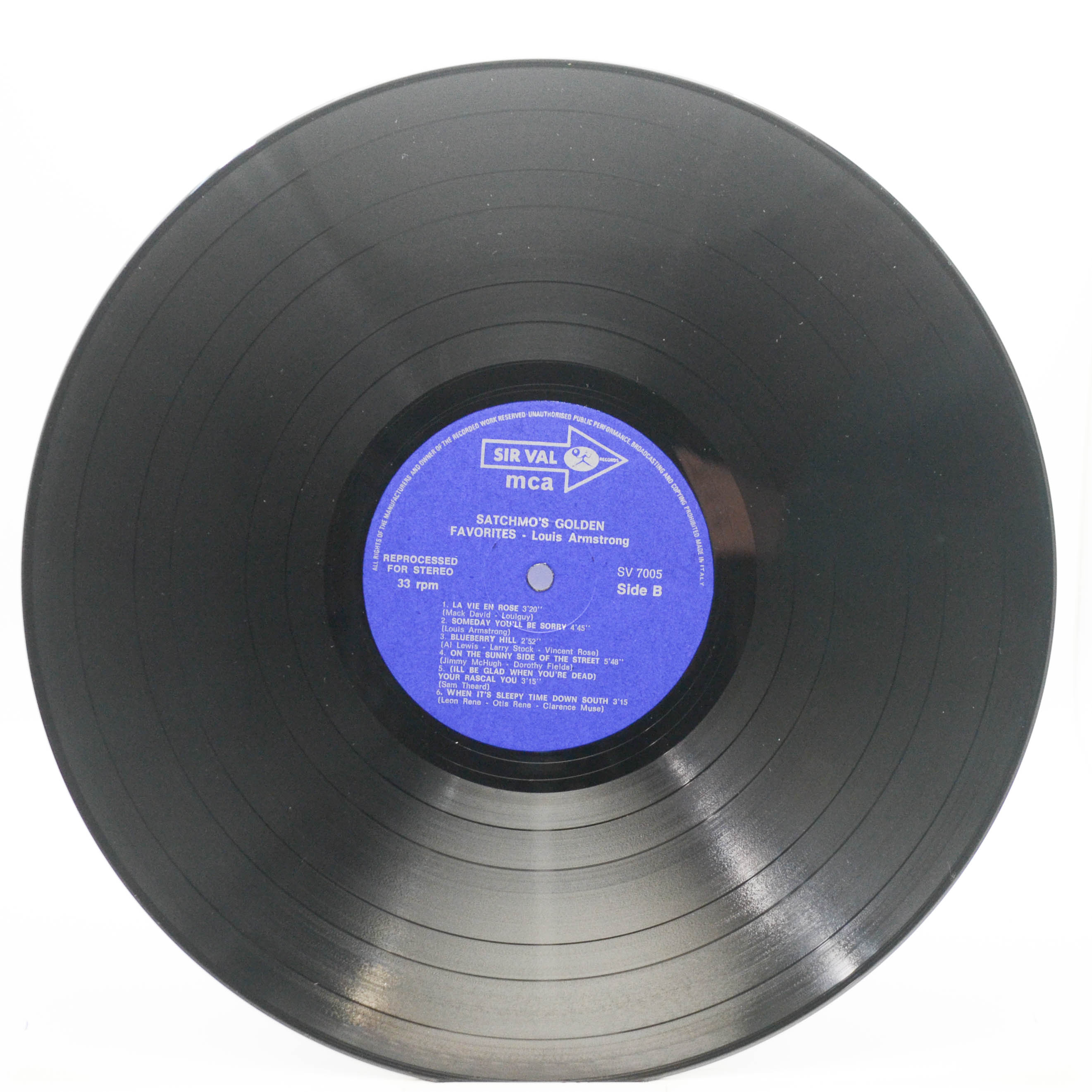 Louis Armstrong — Satchmo's Golden Favourites, 1960