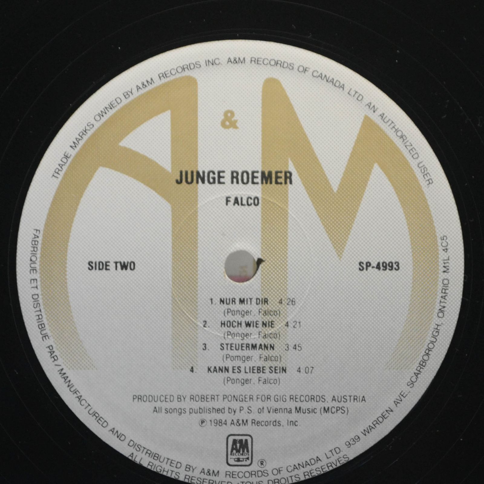 Falco — Junge Roemer, 1984