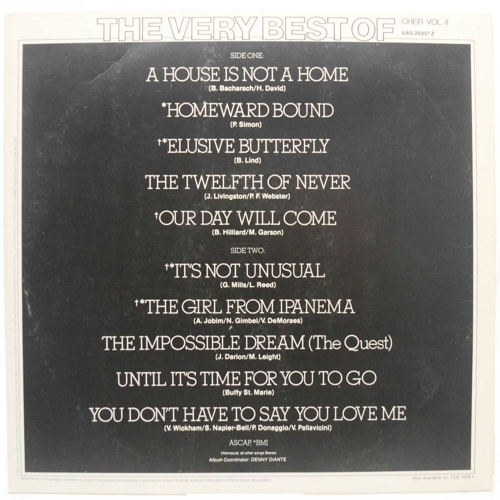 Cher — The Very Best Of Cher Vol. 2, 1975