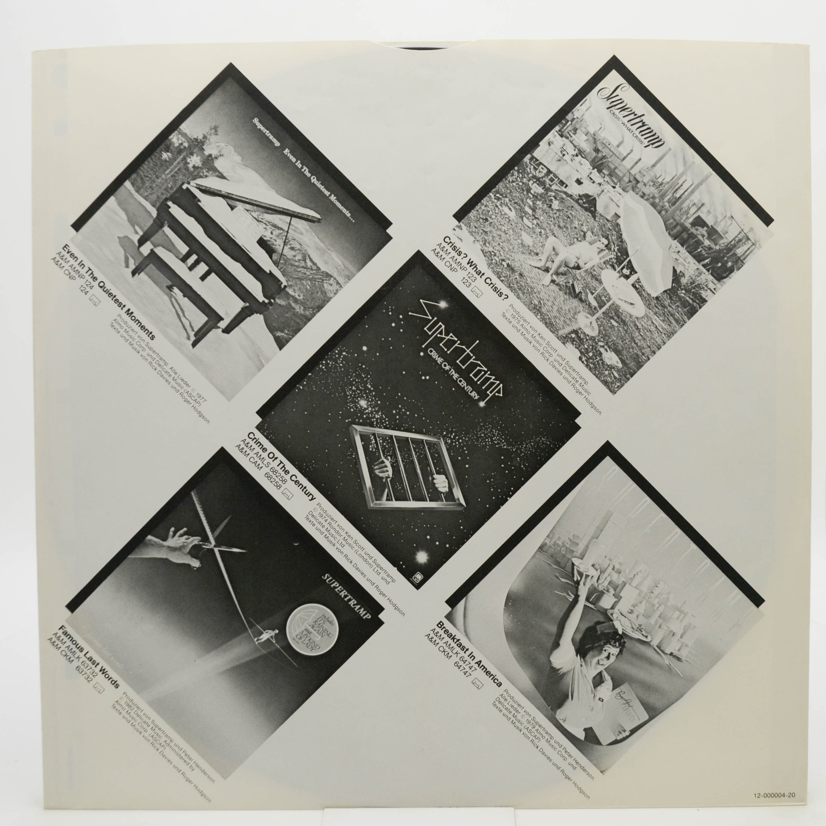 Supertramp — Die Songs Einer Supergruppe, 1984