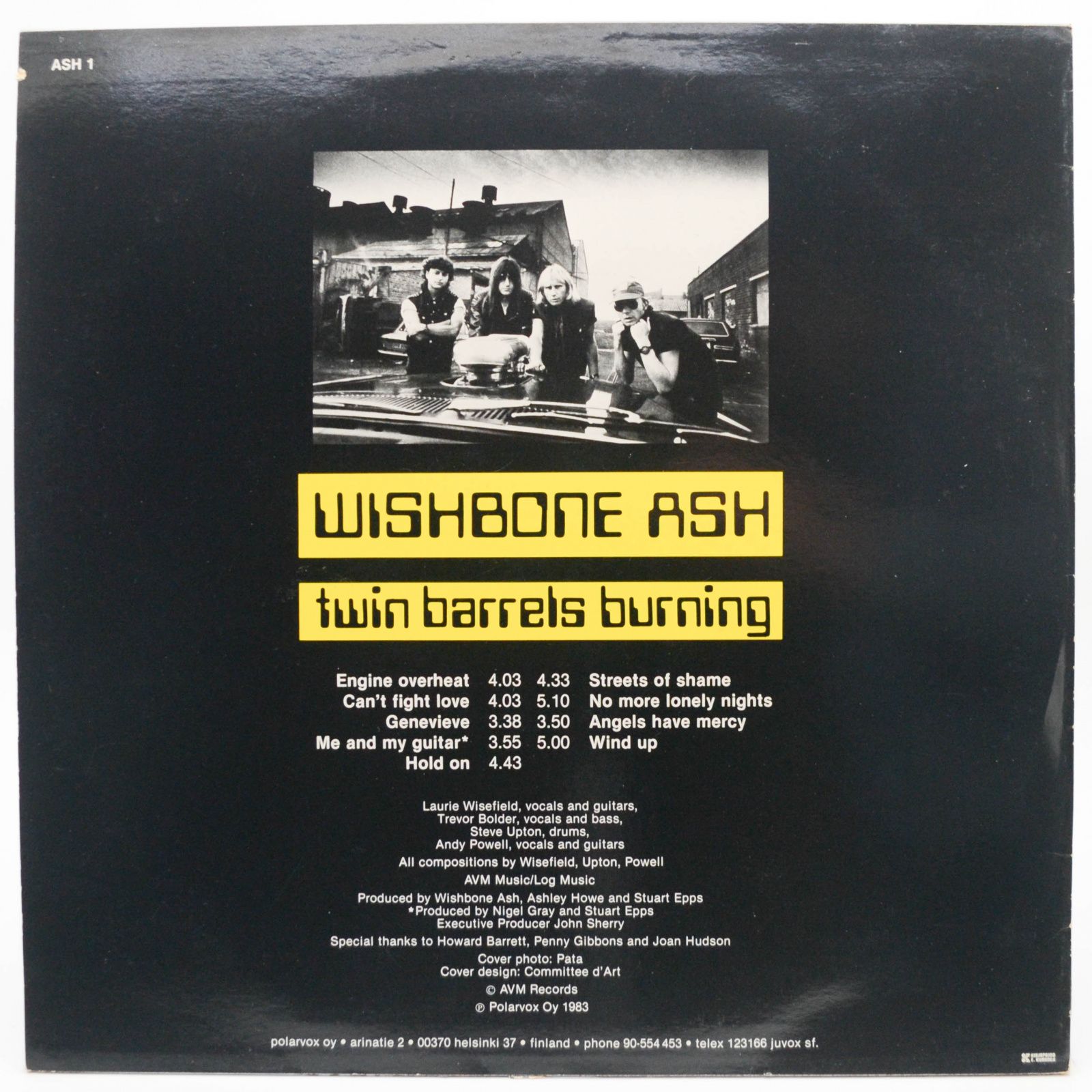 Виниловая пластинка Wishbone Ash — Twin Barrels Burning, 1982