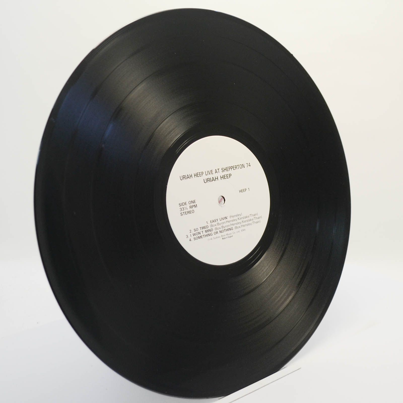 Uriah Heep — Live At Shepperton '74 (UK), 1986