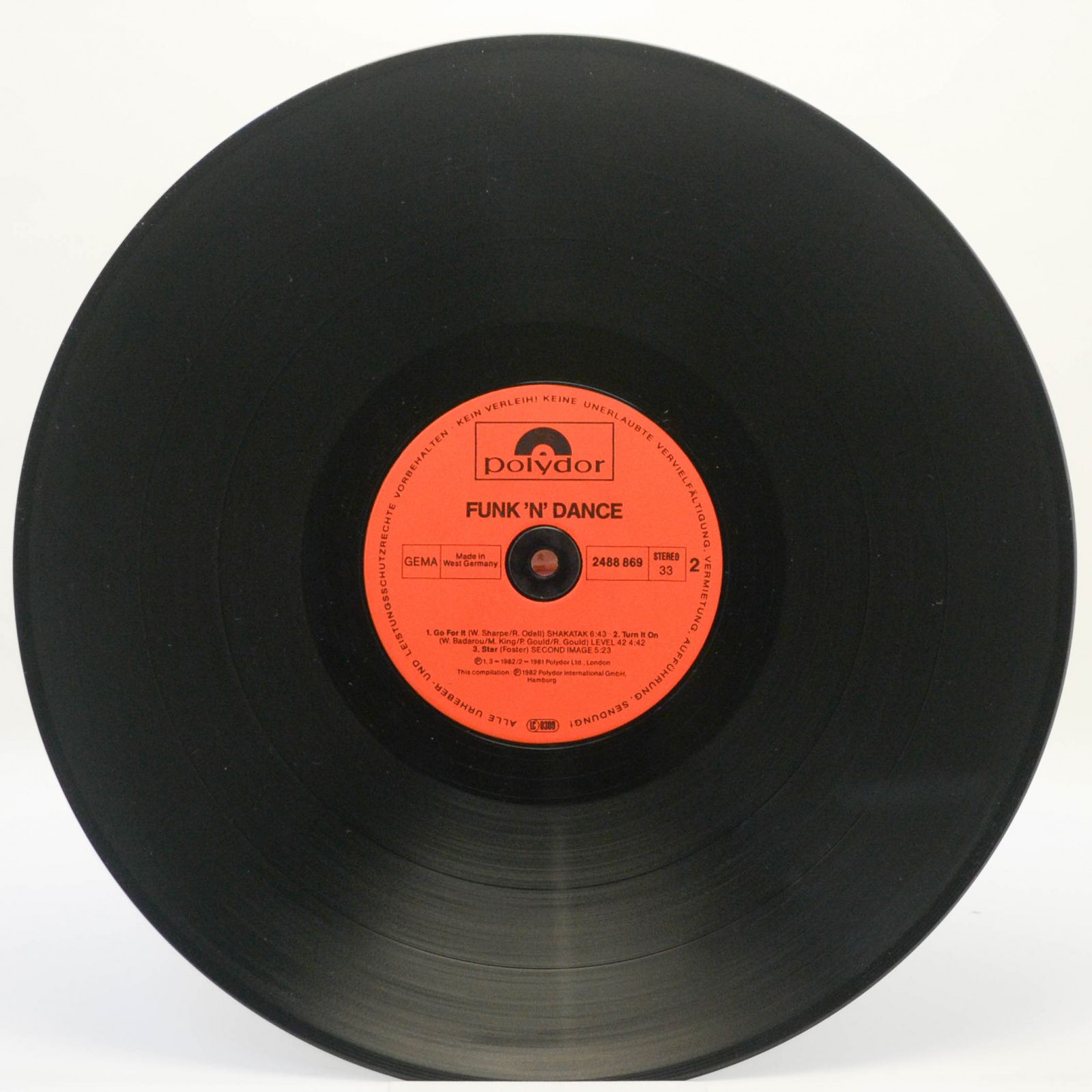 Various — Funk 'n' Dance, 1982