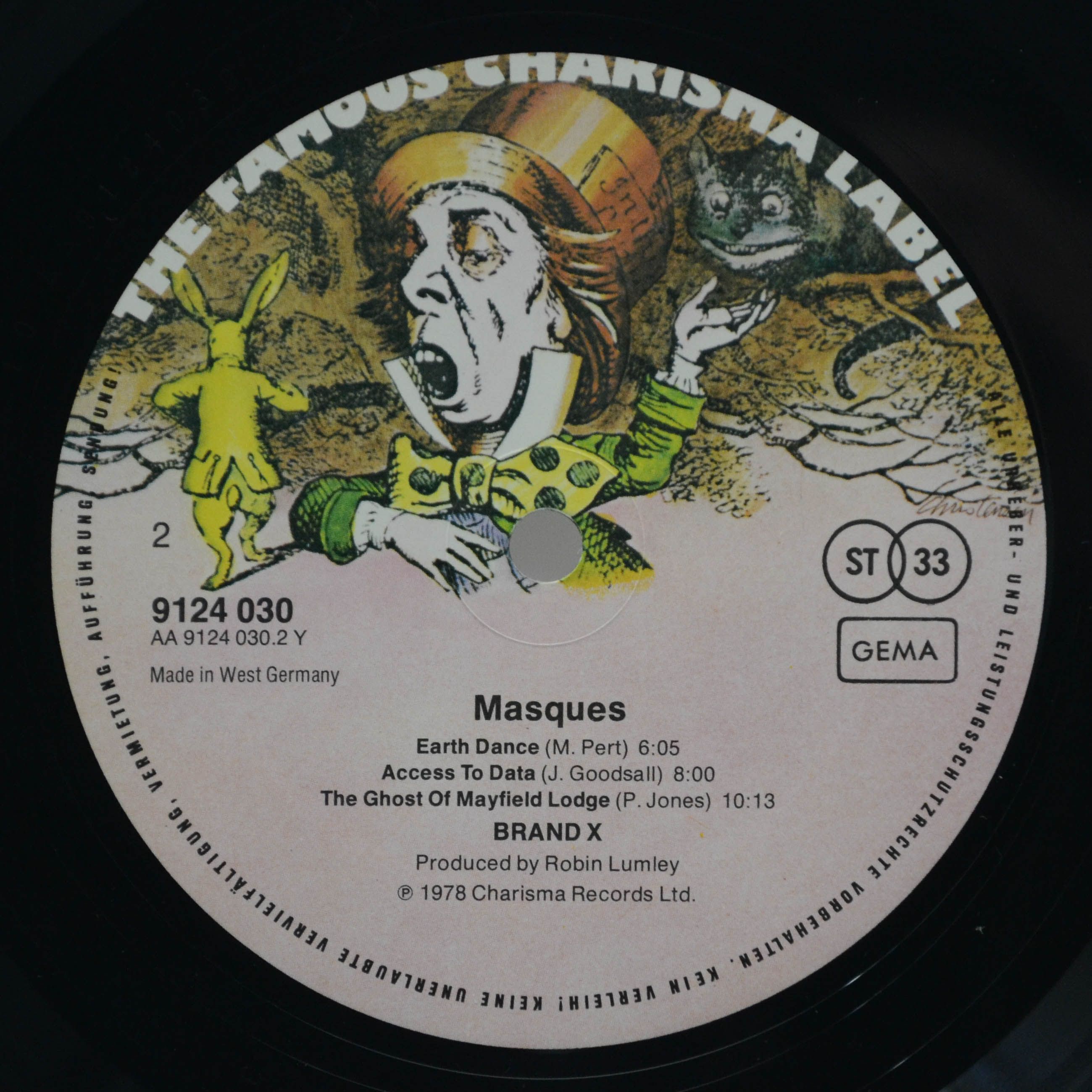 Виниловая пластинка Brand X — Masques, 1978