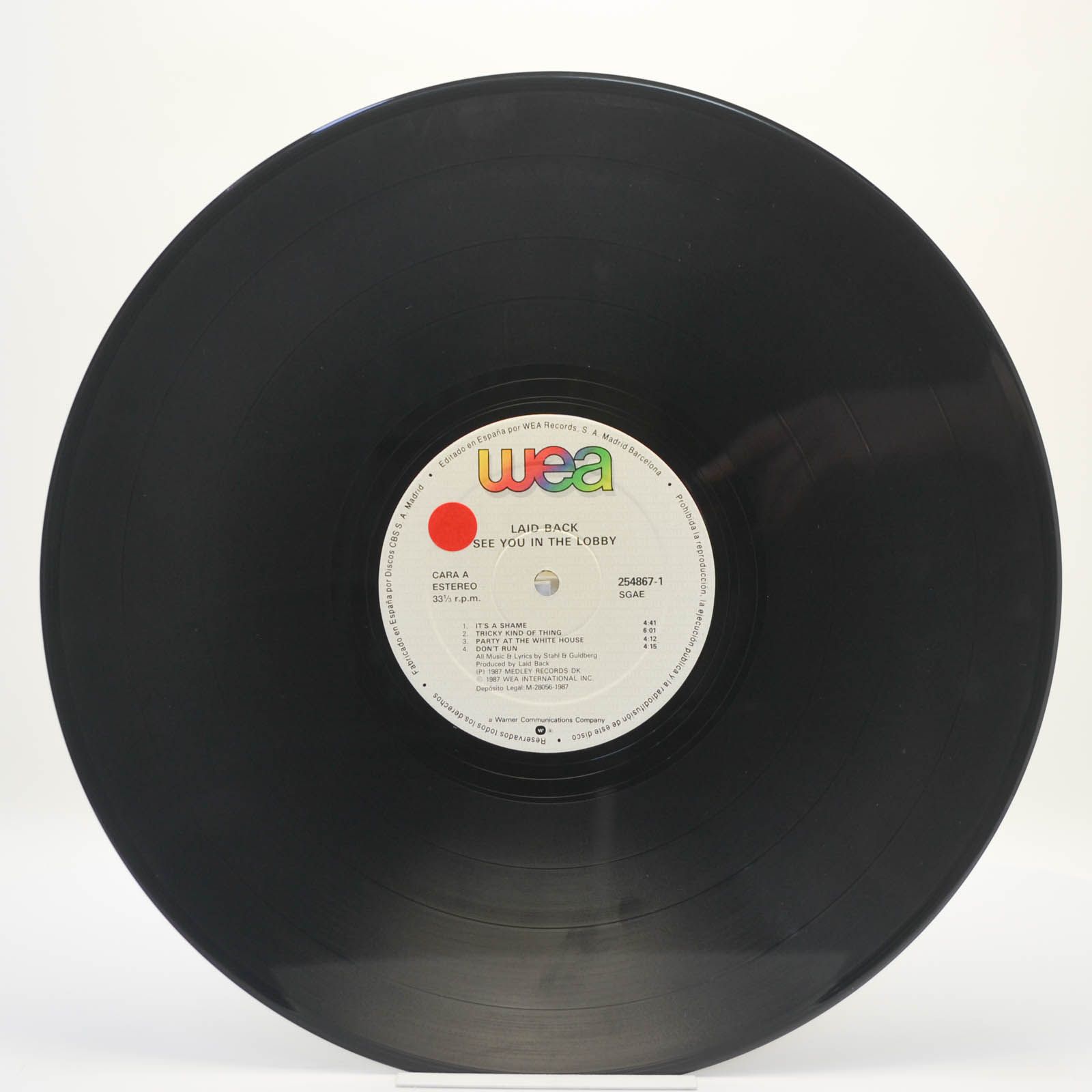 Laid Back — See You In The Lobby, 1987