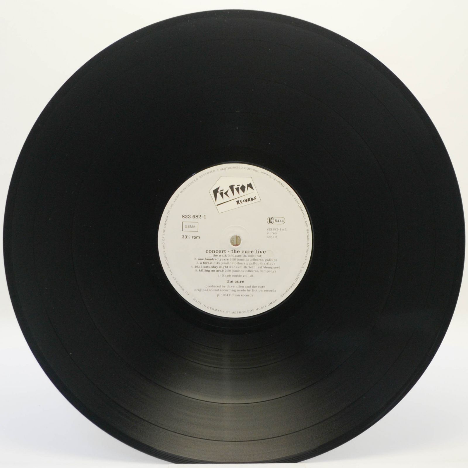 Cure — Concert - The Cure Live, 1984