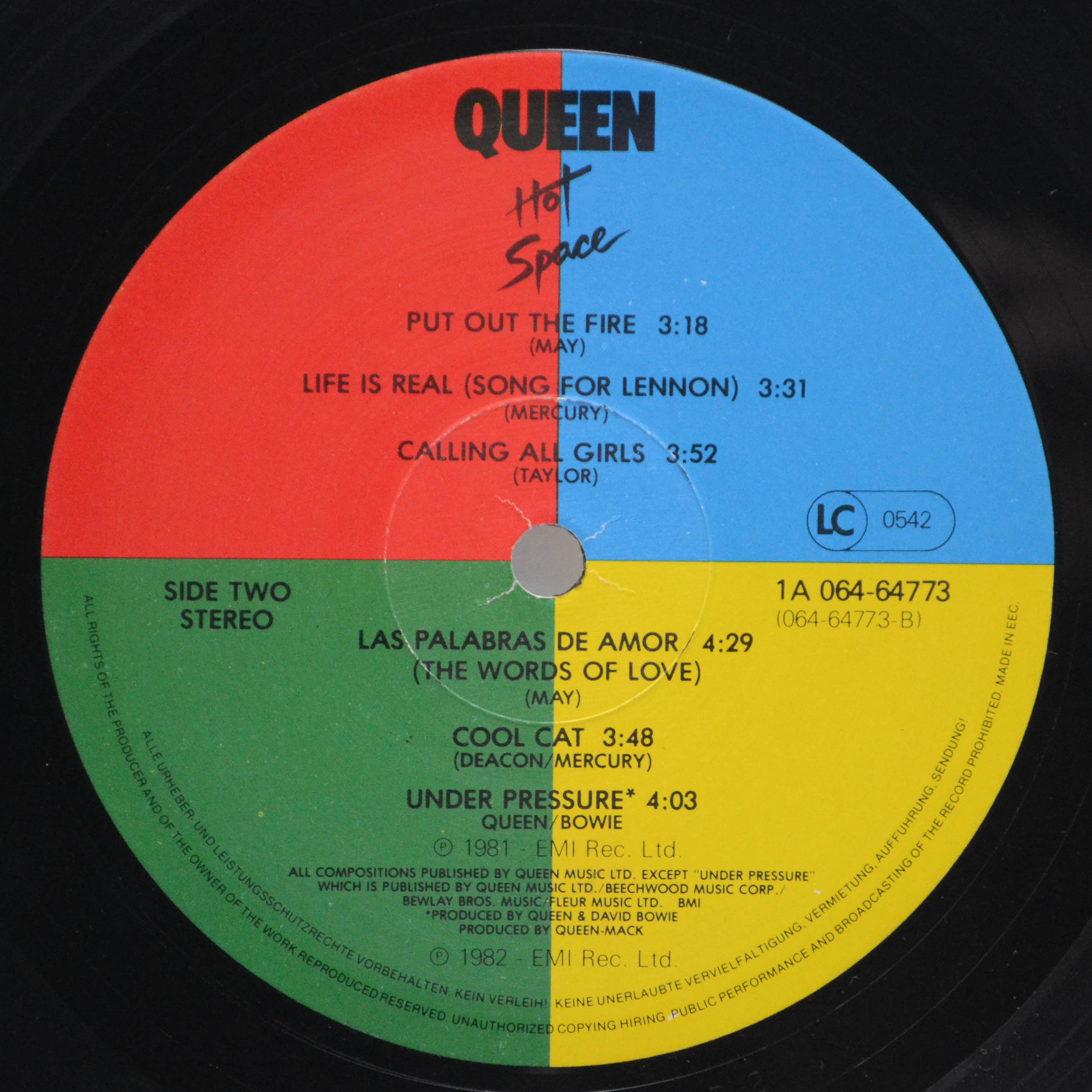 Queen — Hot Space, 1982