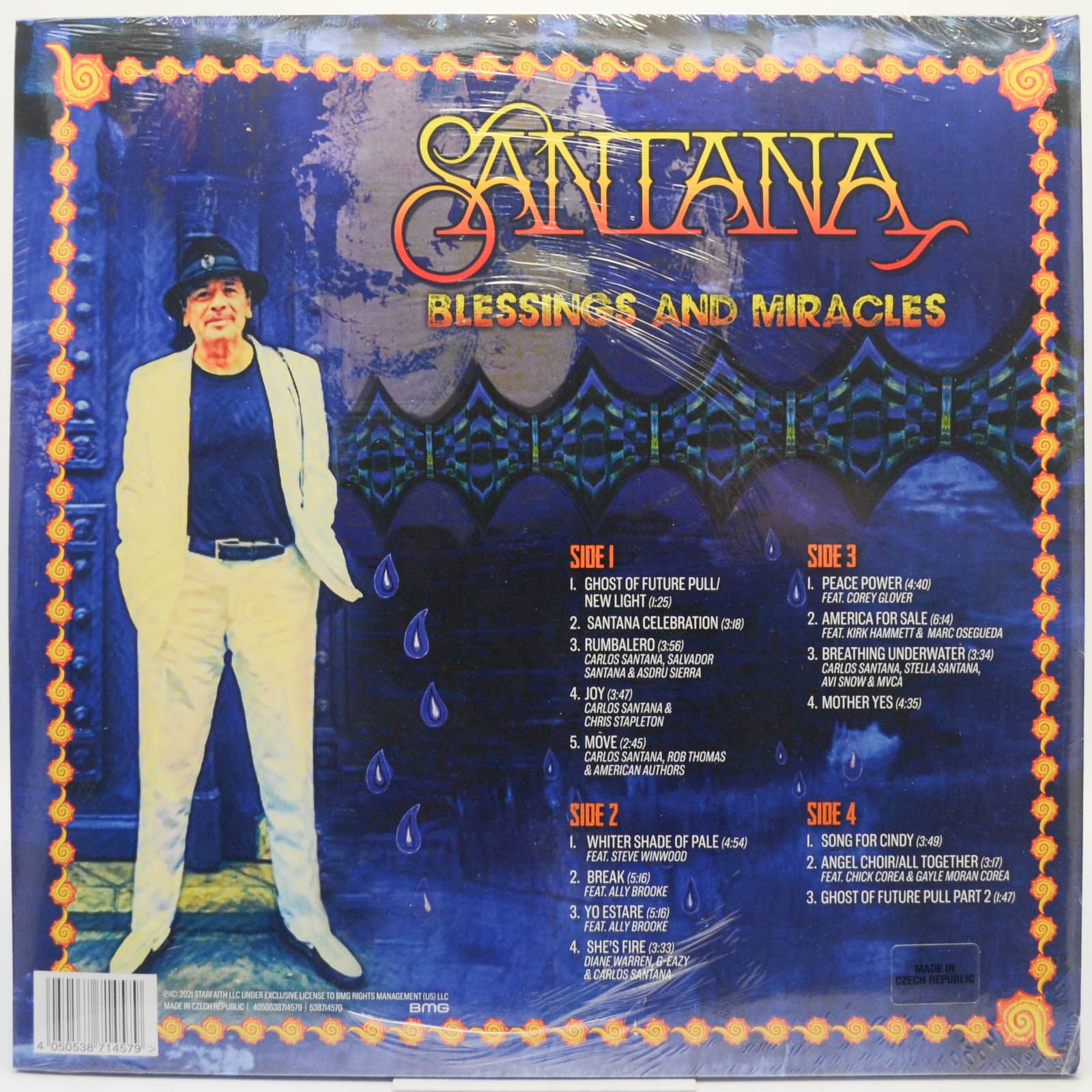 Santana — Blessings And Miracles (2LP), 2021