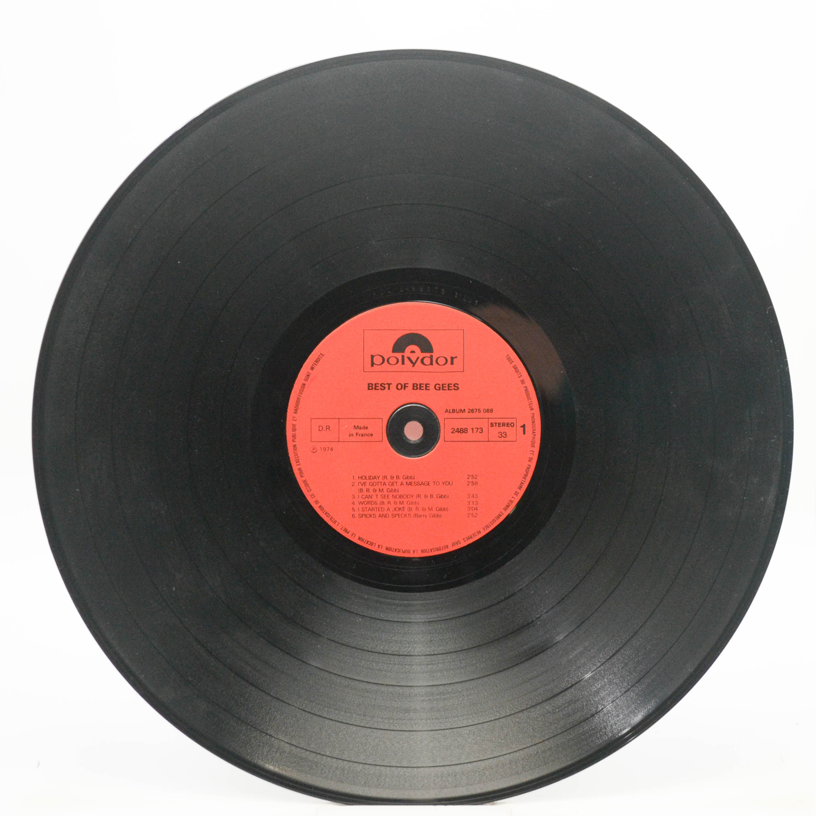 Bee Gees — Best Of Bee Gees (2LP), 1975