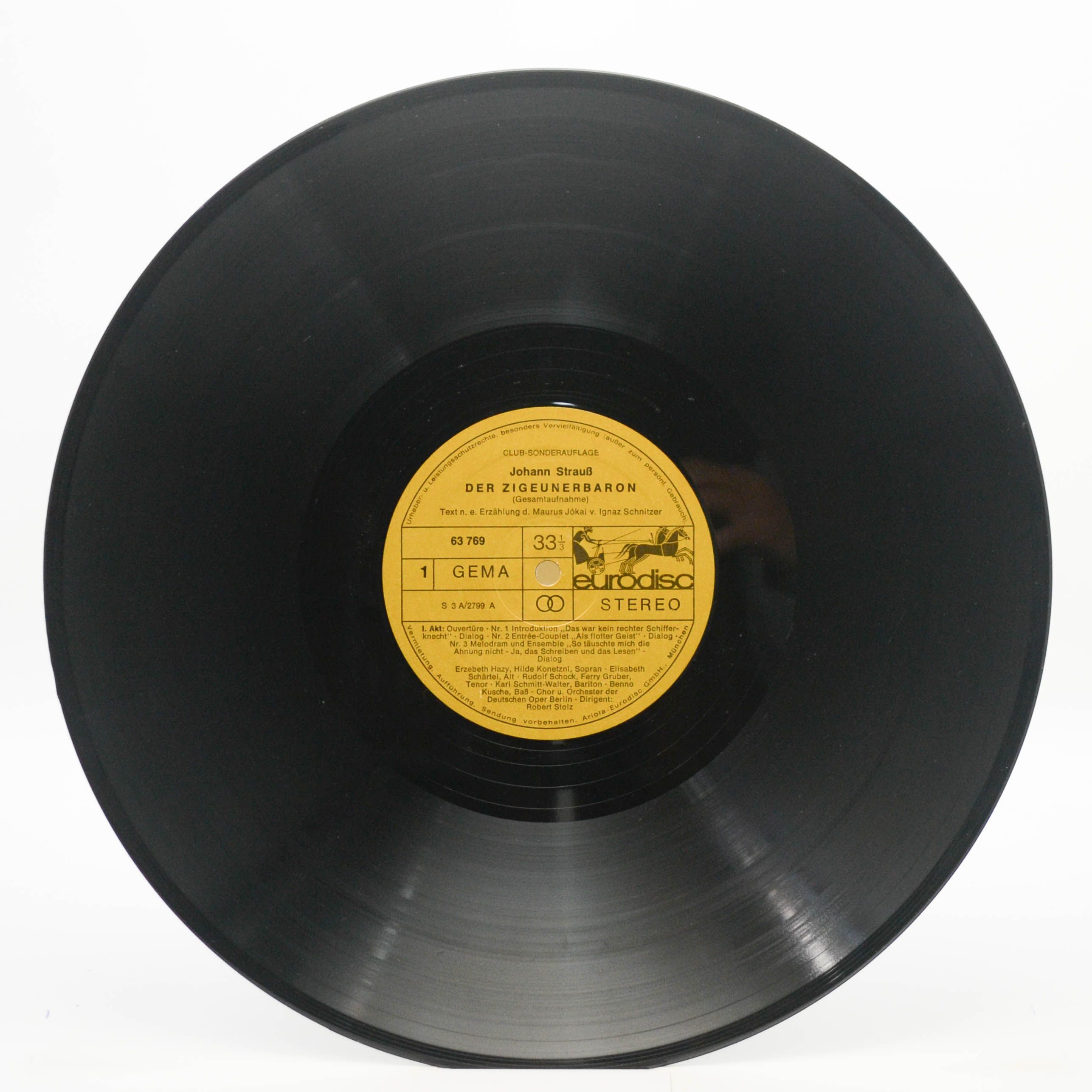 Виниловая пластинка Johann Strauß, Robert Stolz — Der Zigeunerbaron (2LP), 1964