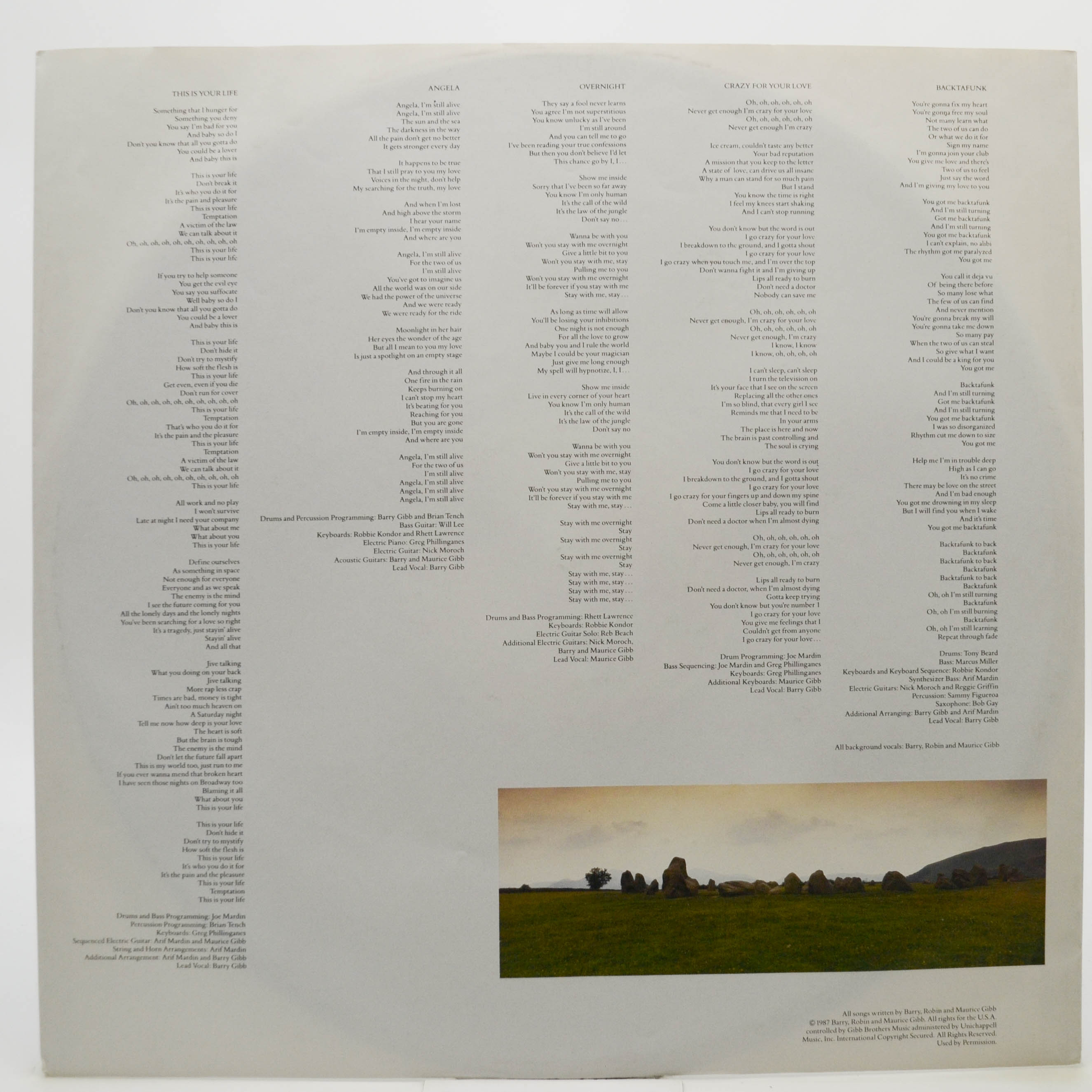 Bee Gees — E·S·P, 1987