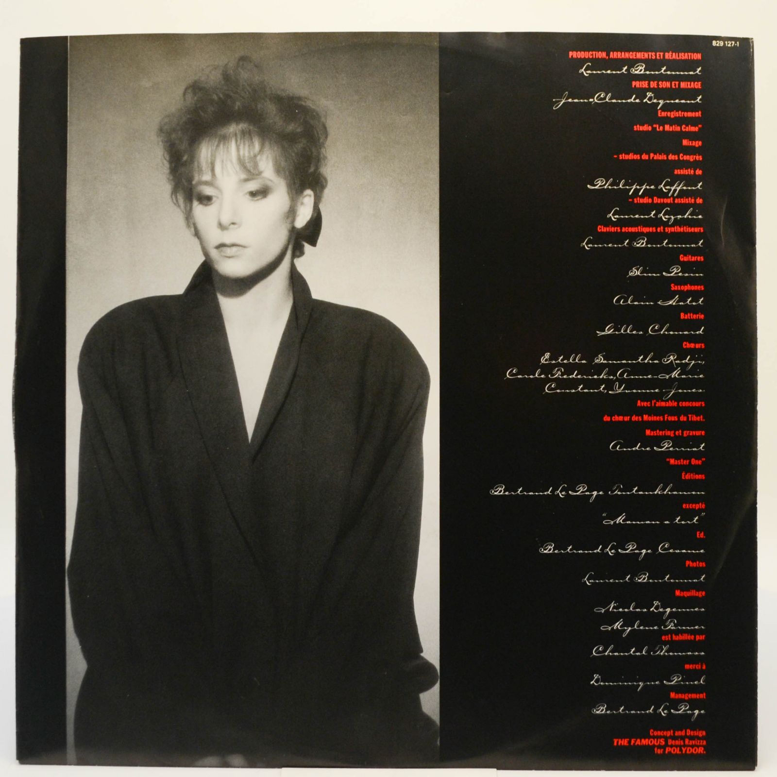 Mylène Farmer — Cendres De Lune (France), 1986