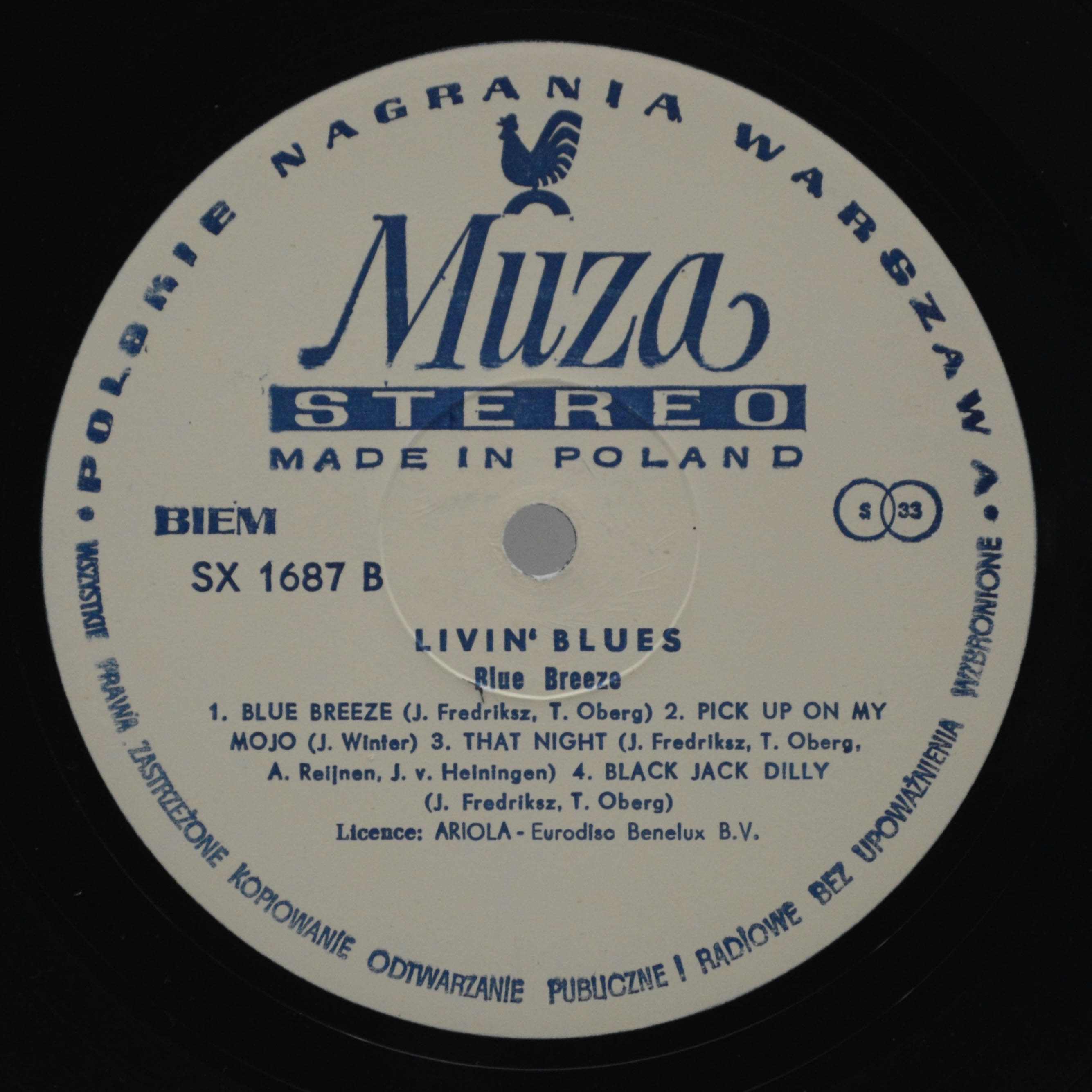 Livin' Blues — Blue Breeze, 1976