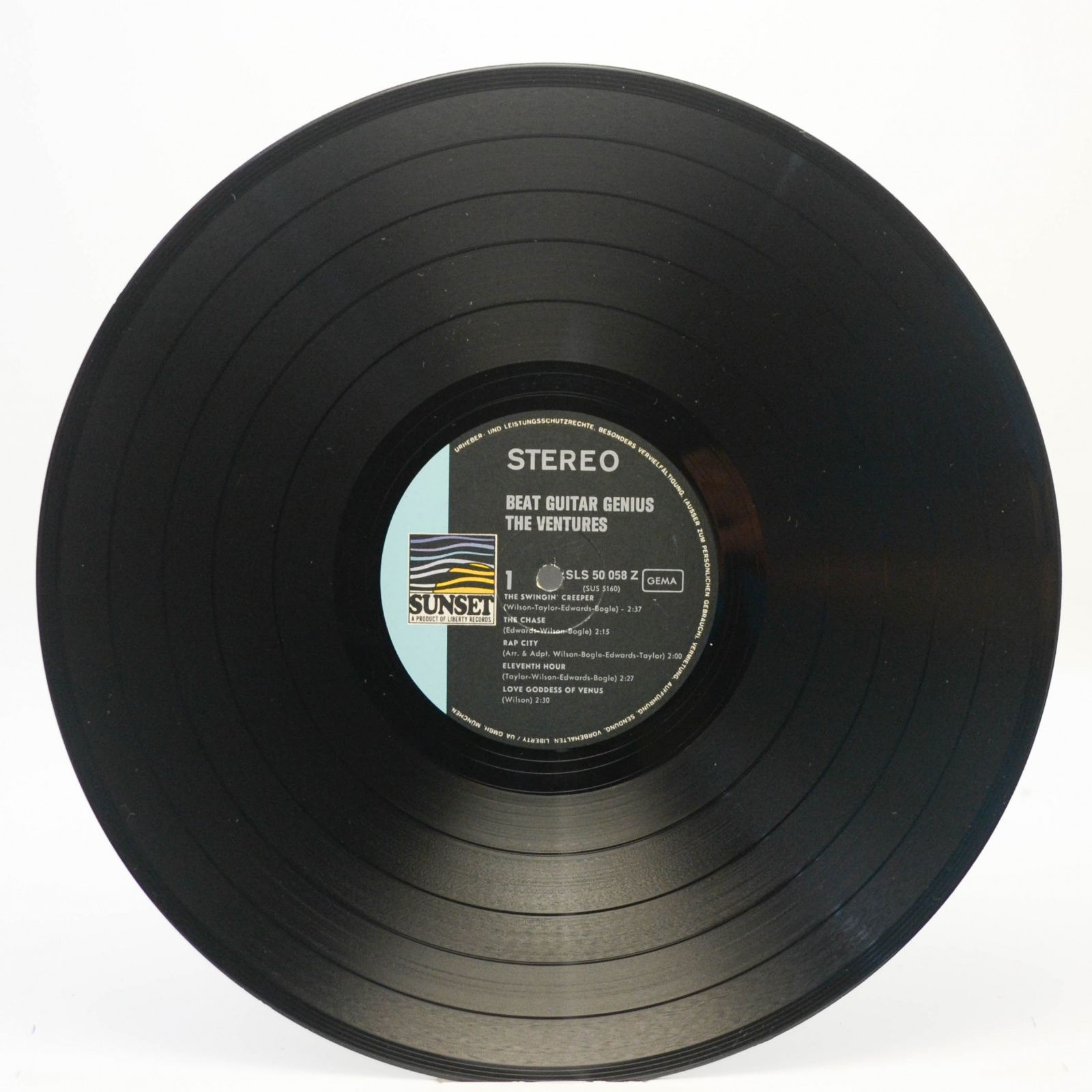 Виниловая пластинка Ventures — Beat Guitar Genius Of The Ventures, 1967