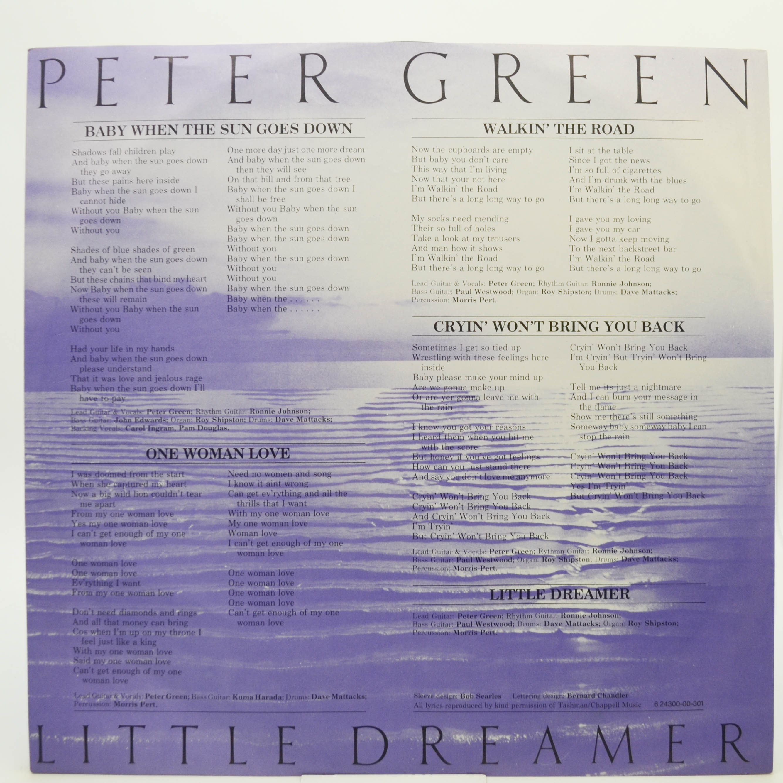 Peter Green — Little Dreamer, 1980