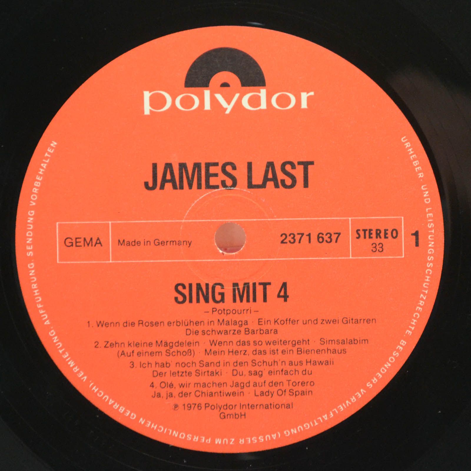 James Last — Sing Mit 4, 1976