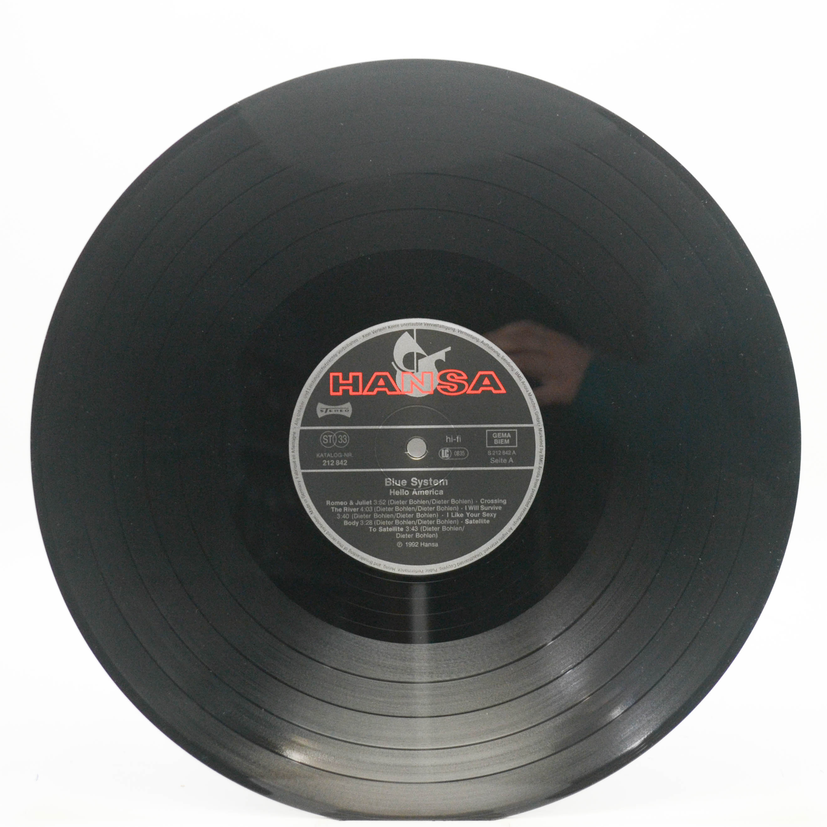 Blue System — Hello America, 1992