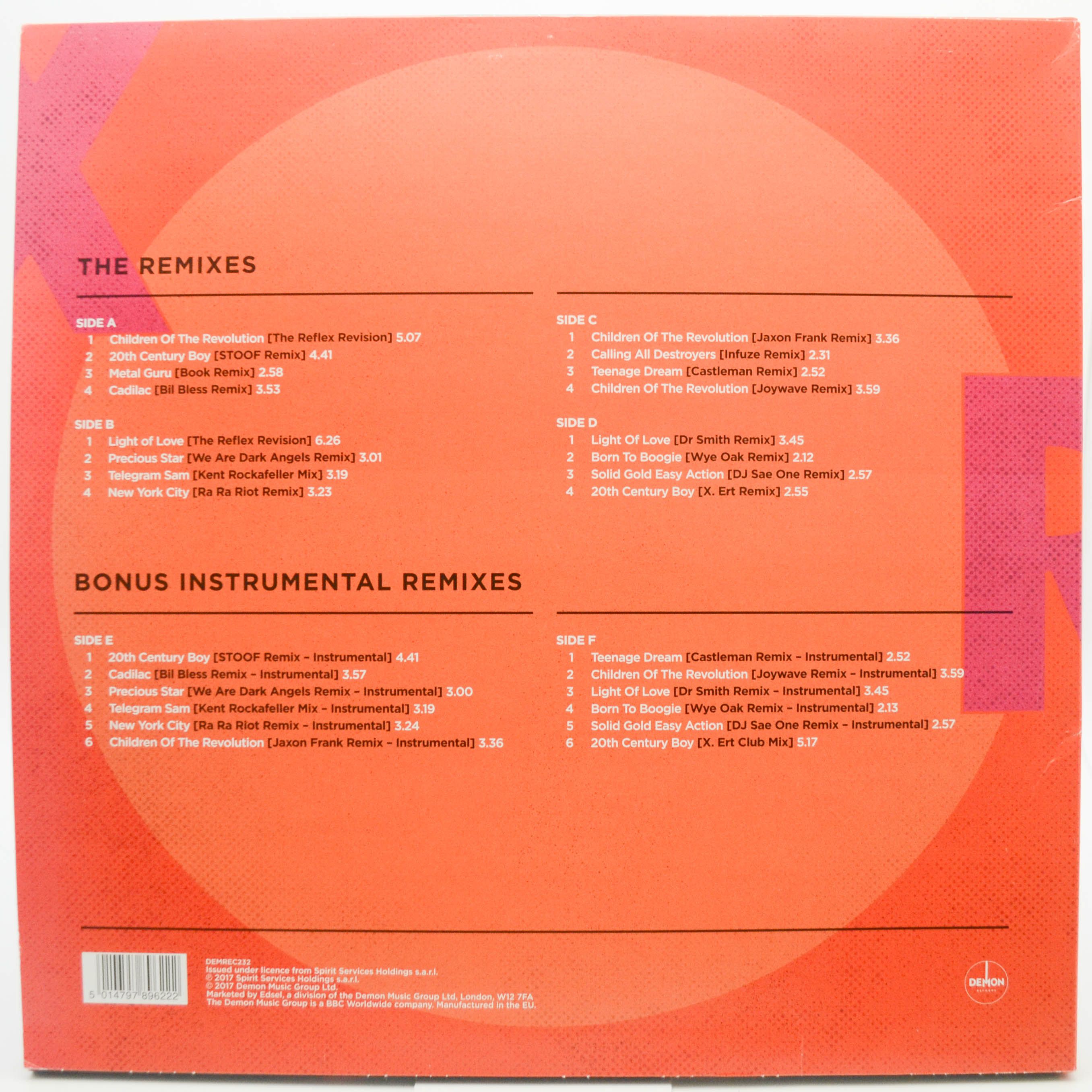 T. Rex — Remixes (3LP, UK), 2017