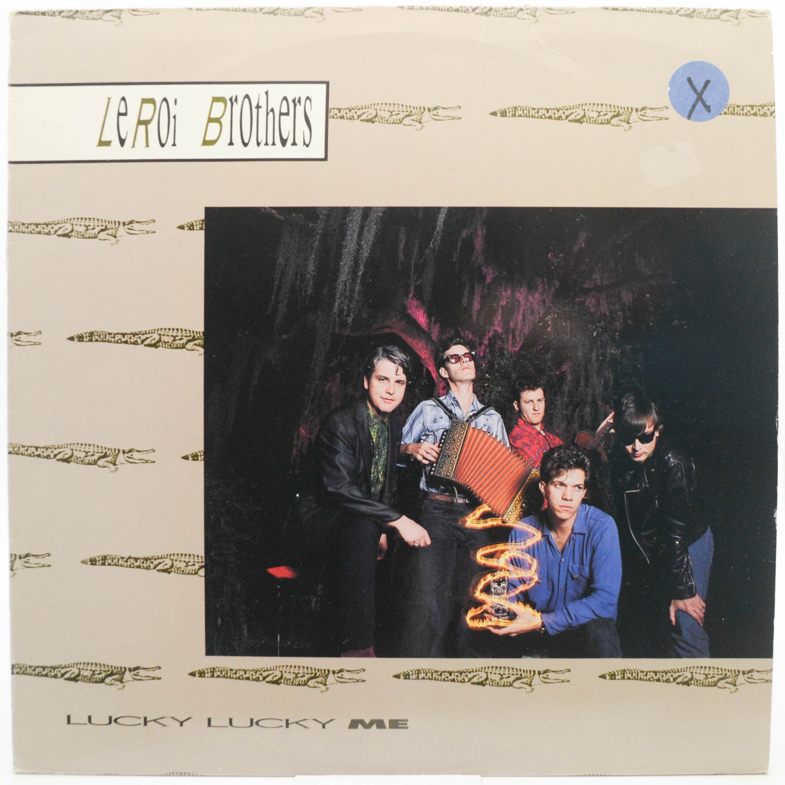 Виниловая пластинка Leroi Brothers — Lucky Lucky Me, 1985